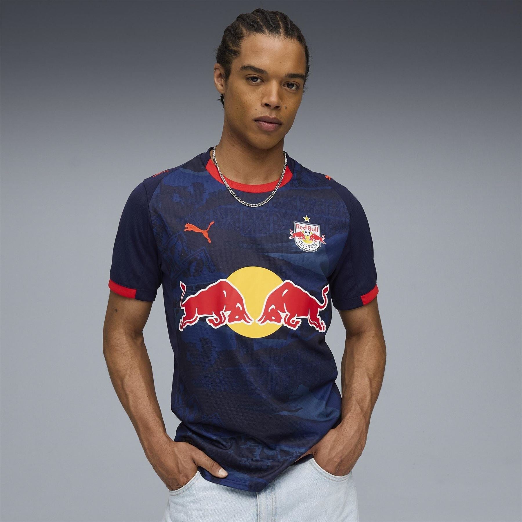 Puma Rb Salzburg Away Shirt 2025 2026 Adults