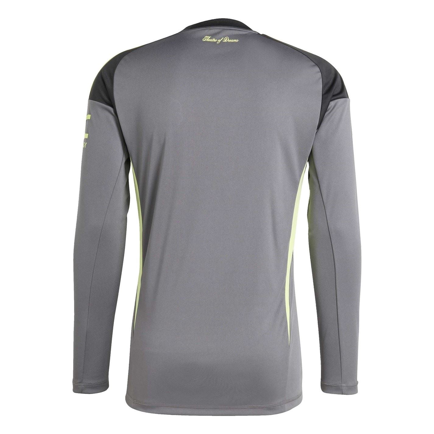 adidas Manchester United Long Sleeve Goalkeeper Shirt 2025 2026 Adults