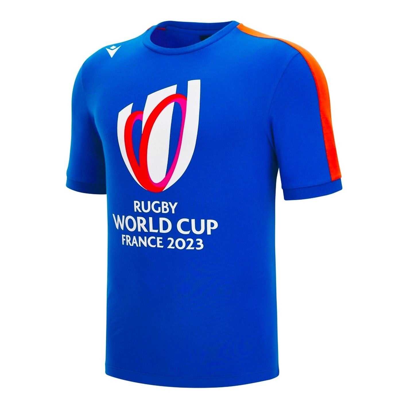 Macron Rwc Fra23 Crew Neck Short Sleeve T-Shirt