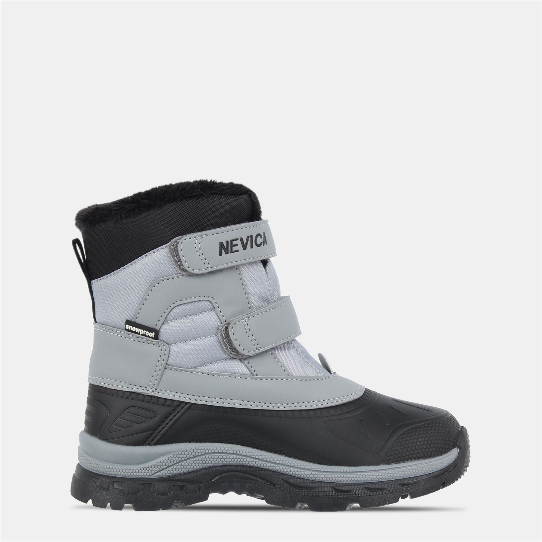 Nevica Kids Synthetic Slip On Mid High Snow Boots