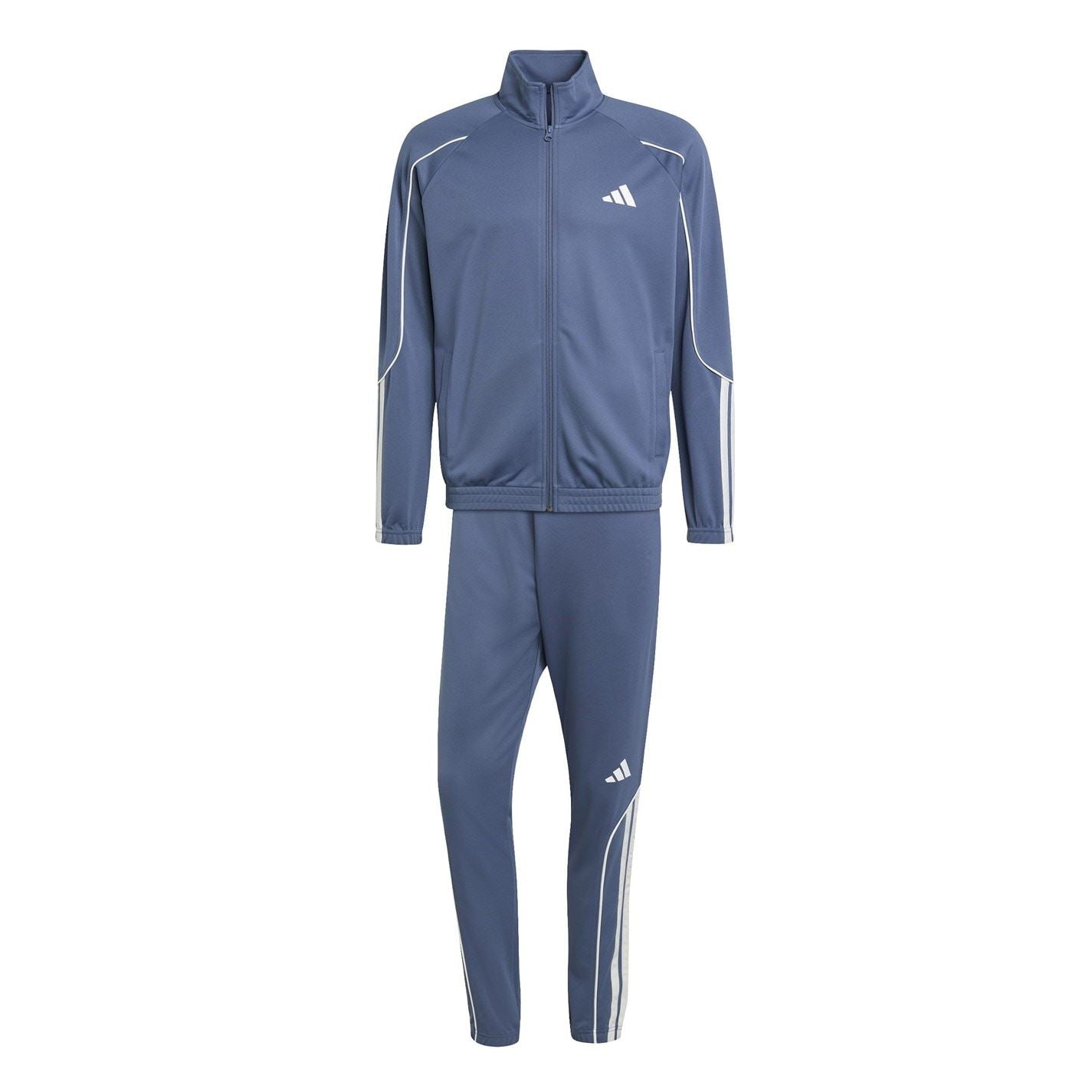 adidas 3s Funnel Neck Long Sleeve Sweatshirt Full Tracksuit