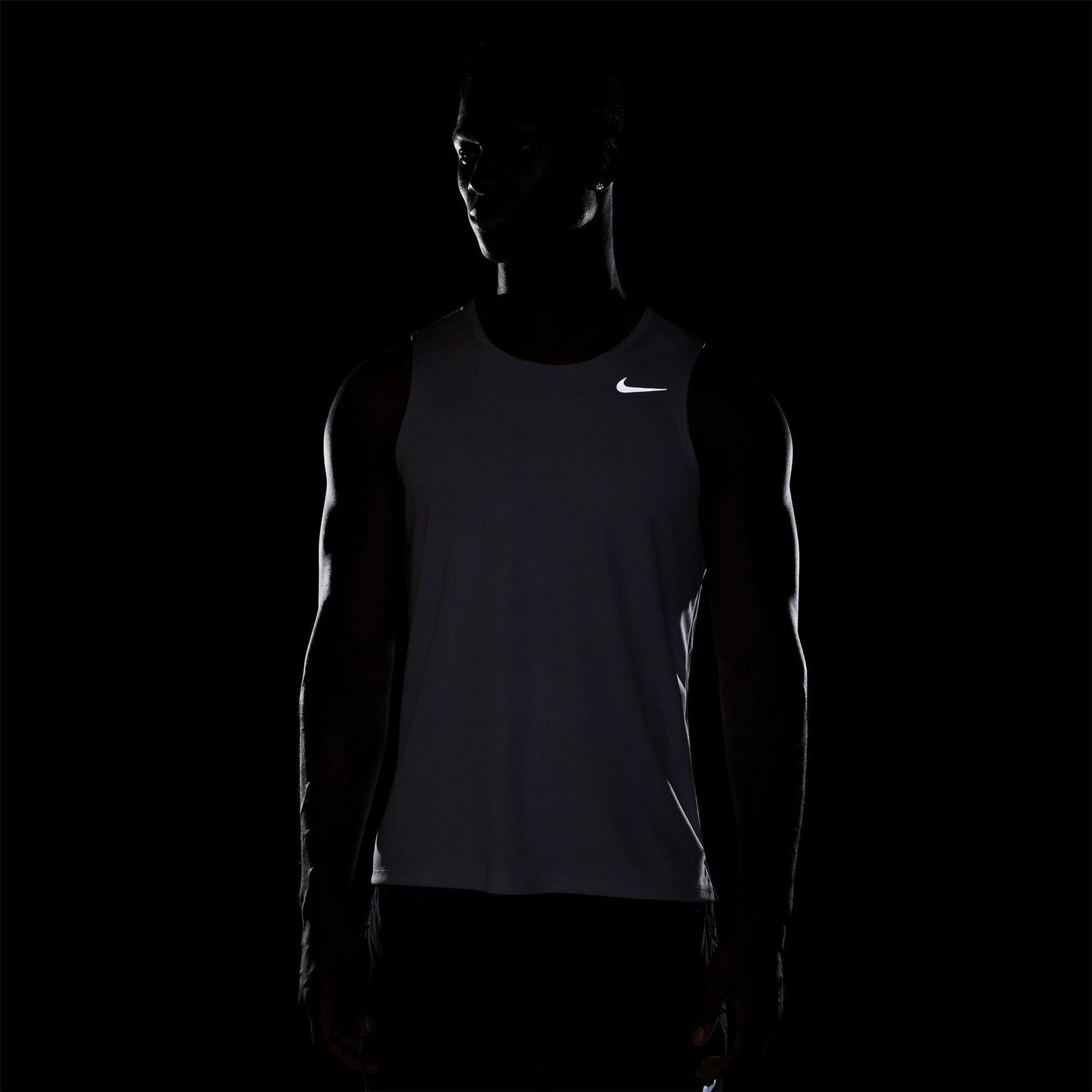 Nike Mens Dri Fit Miler Running Tank