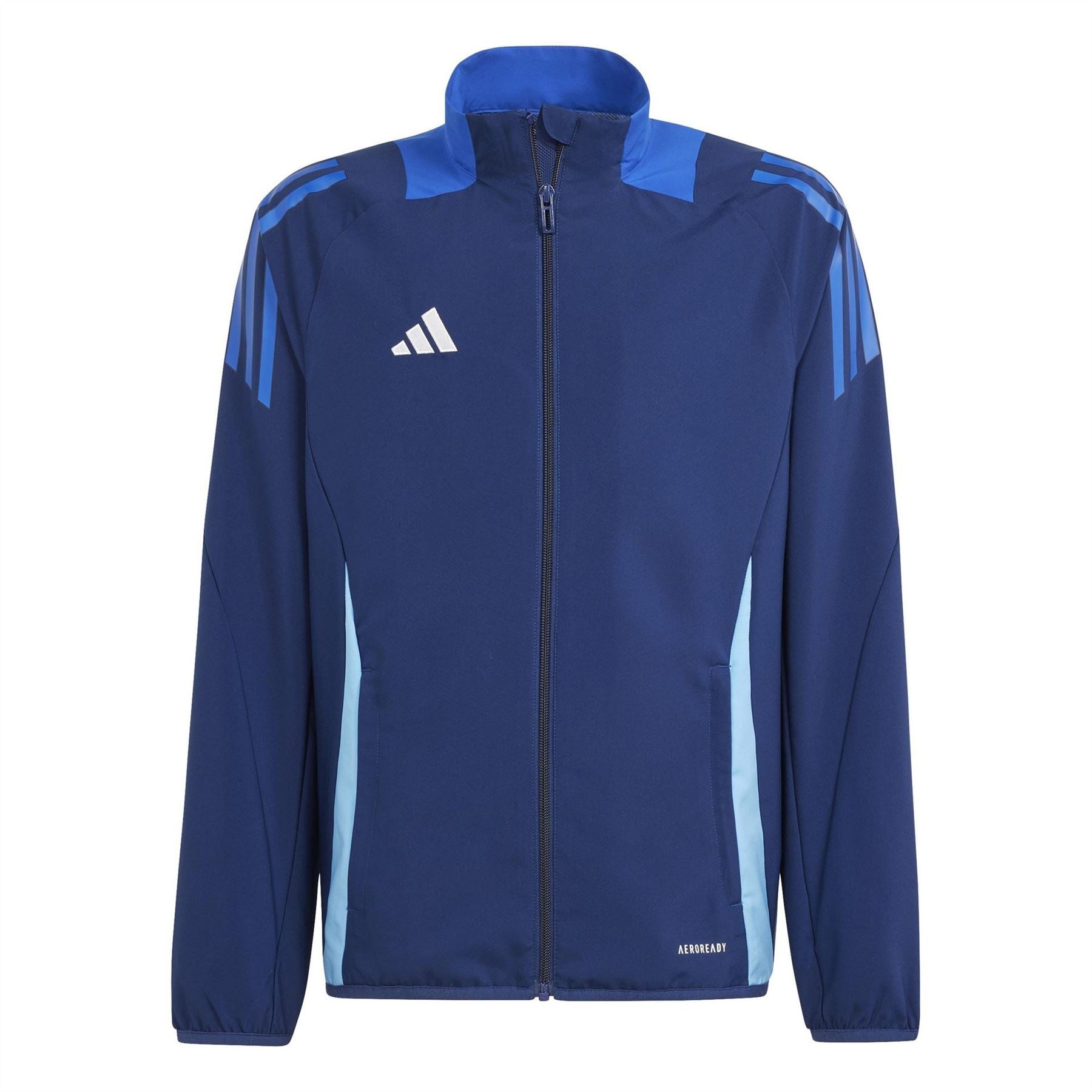 adidas Tiro24 Kids Funnel Neck Raglan Sleeve Athletic Top