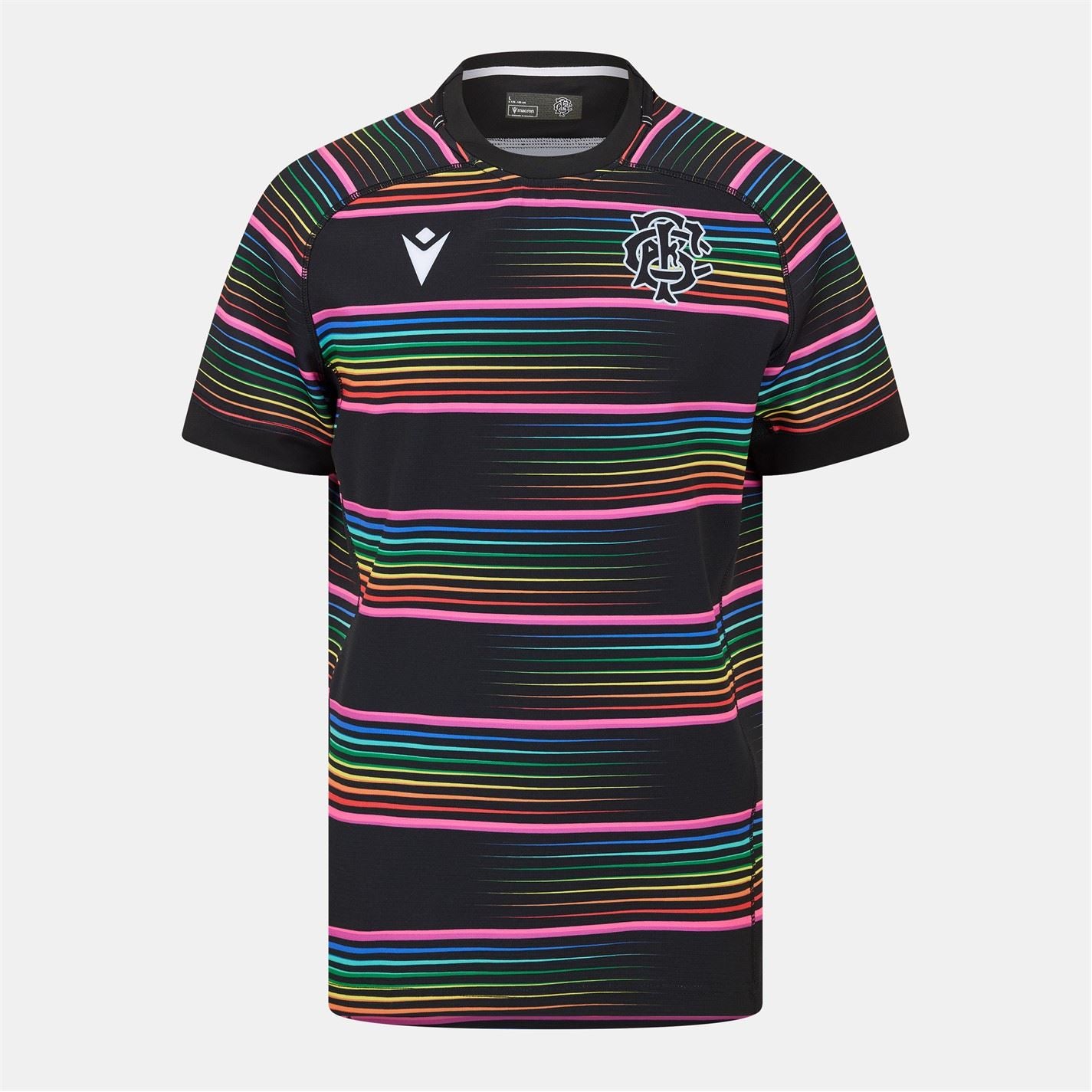Macron Barbarians Training Shirt 2024 2025 Adults
