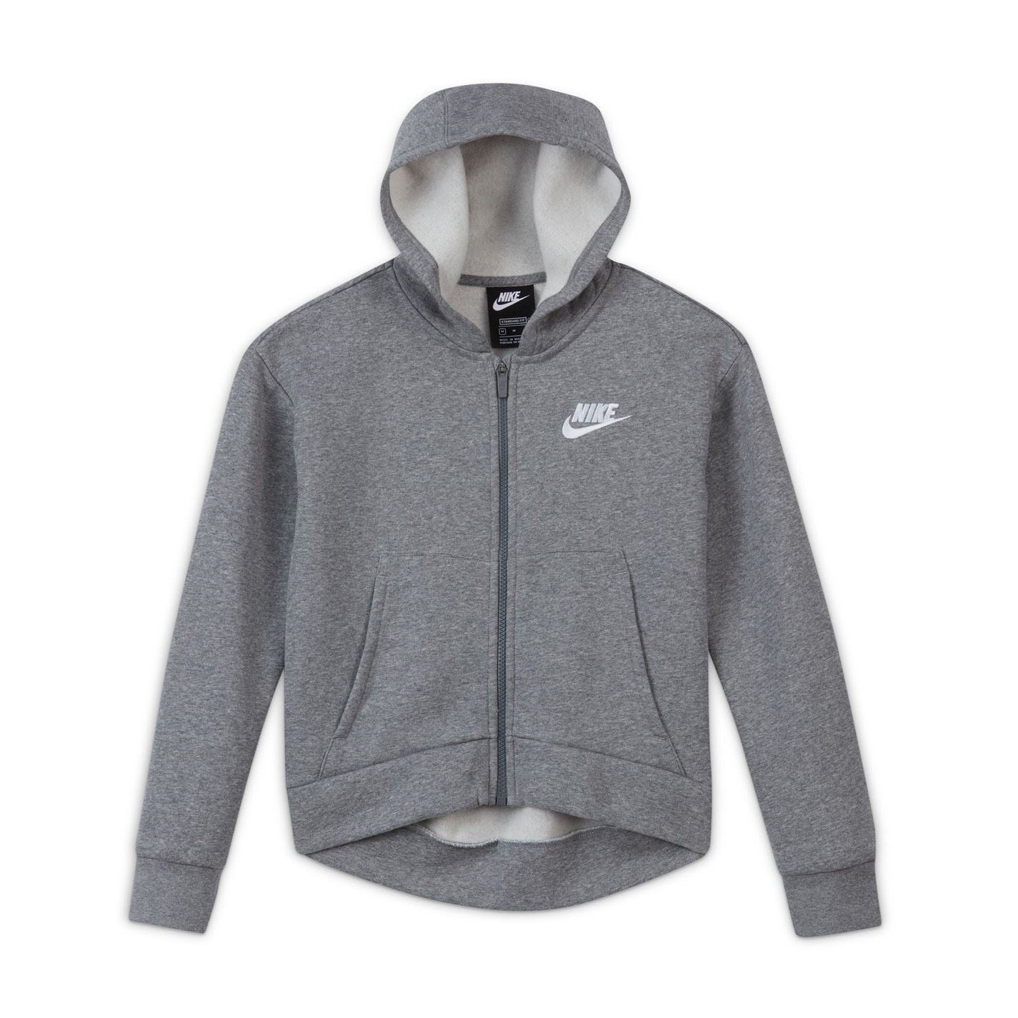 Nike Sportswear Club Fleece Big Kids (girls) Full Zip Hoodie