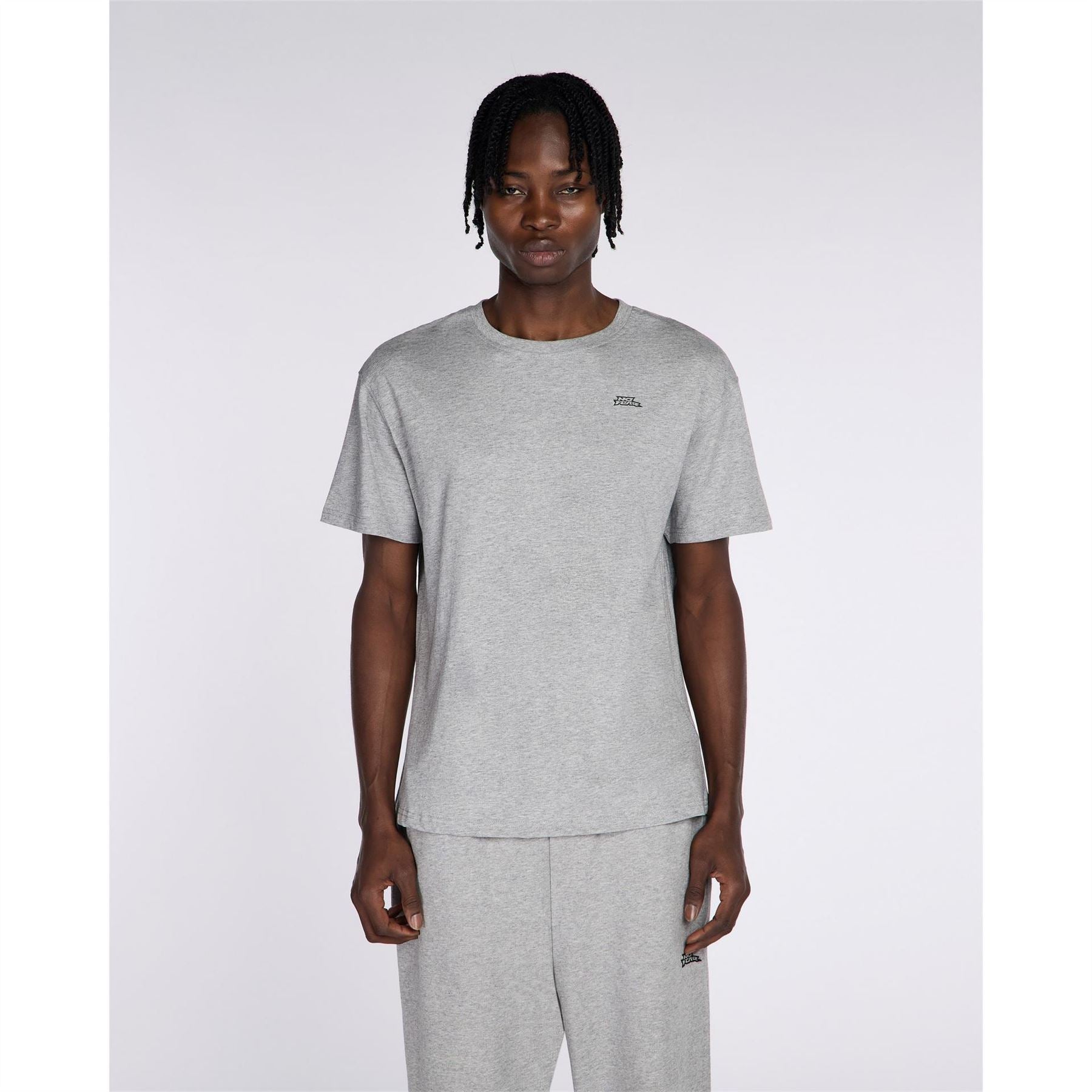 No Fear Logo Print Crew Neck Short Sleeve T-Shirt