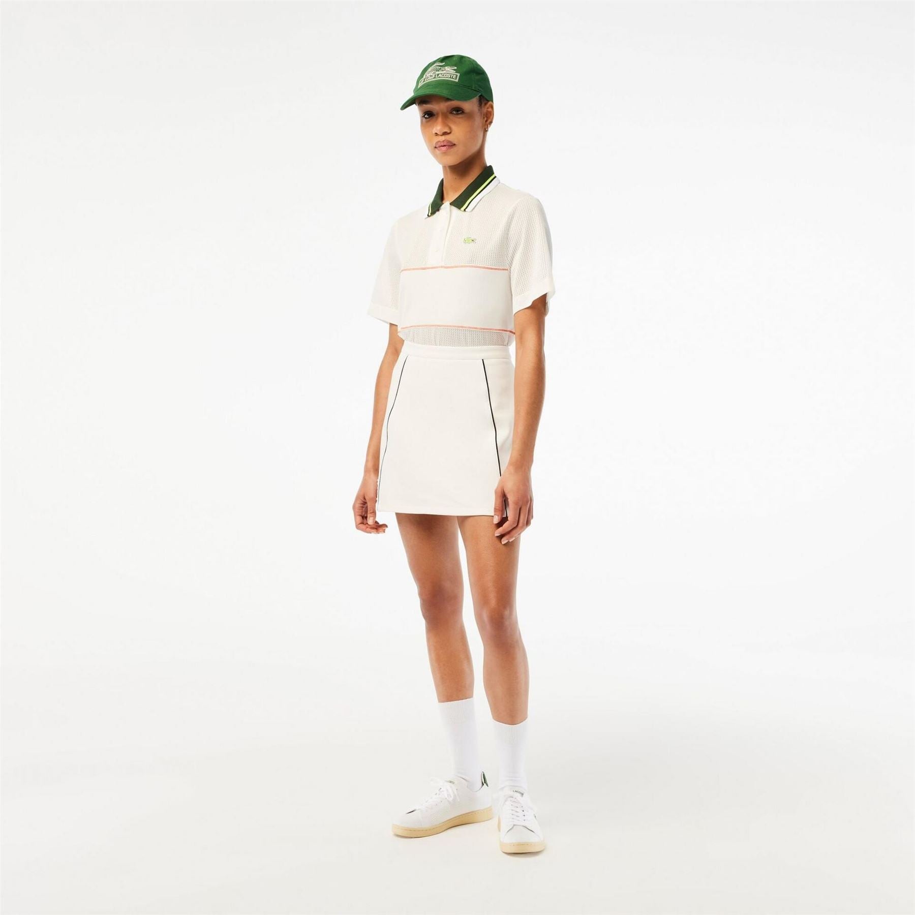 Lacoste Short Sleeved Ribbed Collar Polo Shirt