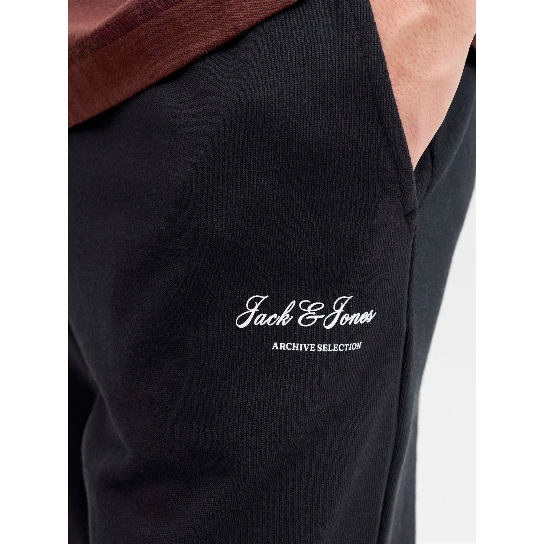 Jack and Jones Gordon Solid Patterned Slim Joggers