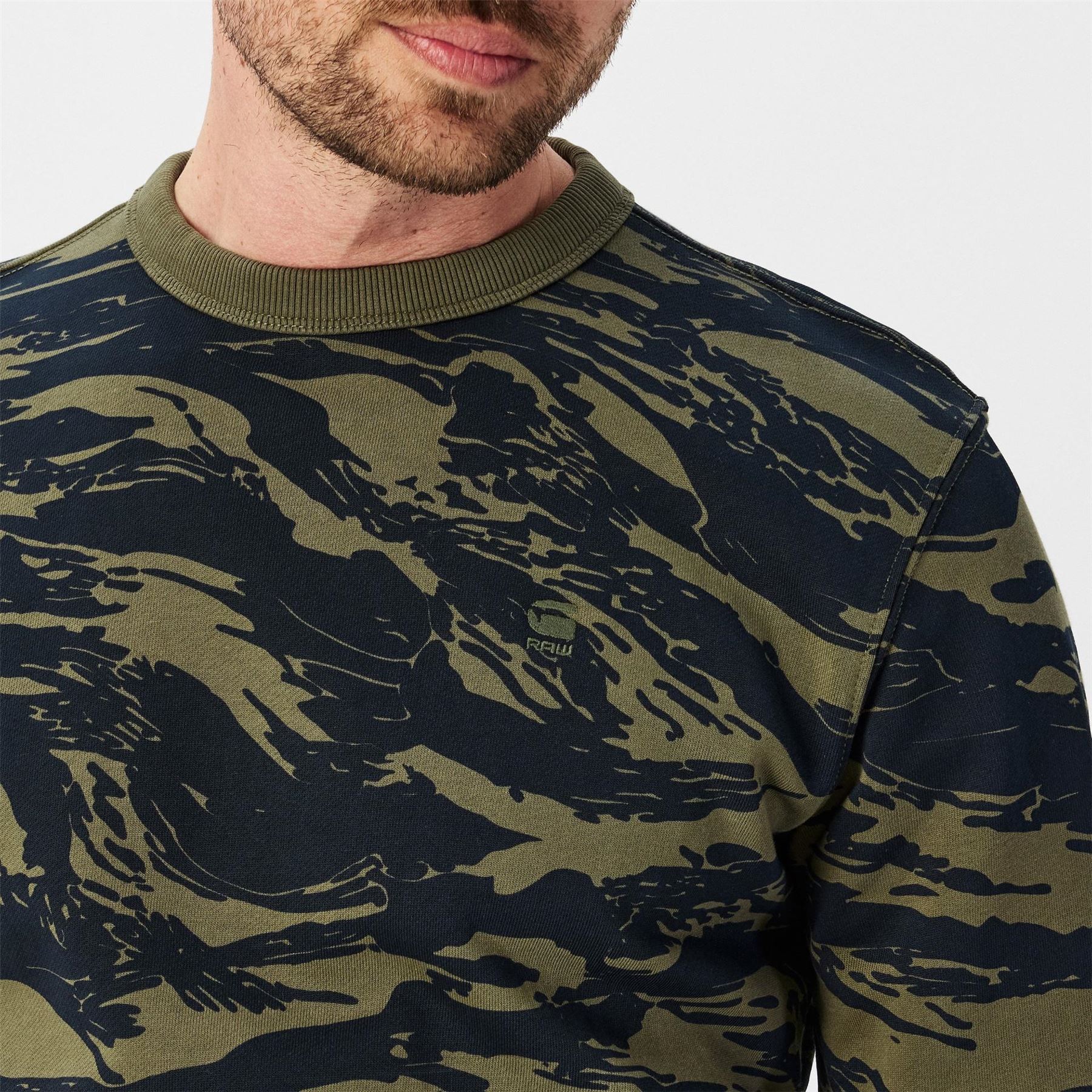 G Star Camo Sweater