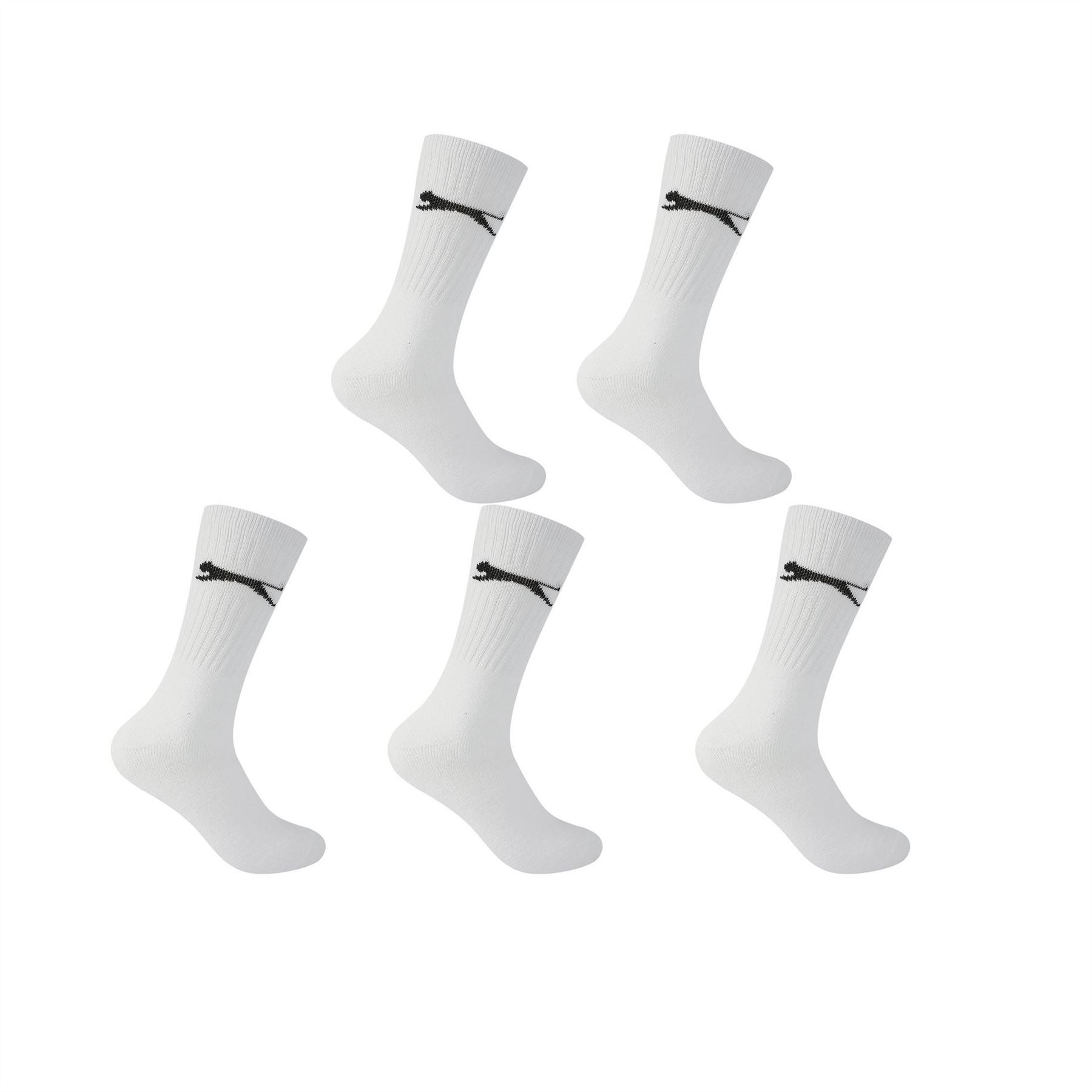 Slazenger Pack Crew Socks Mens Size 7 11