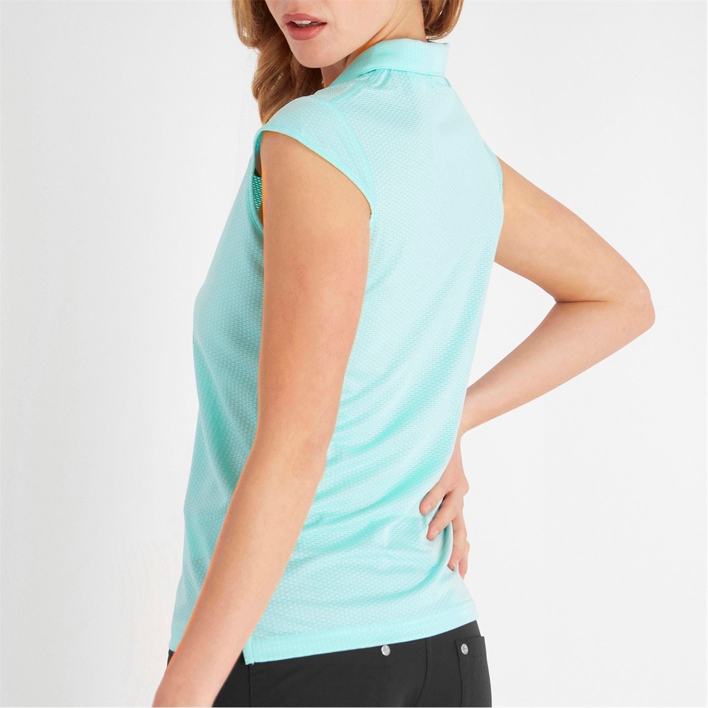 Calvin Klein Golf Cap Sleeve Polo T-Shirt