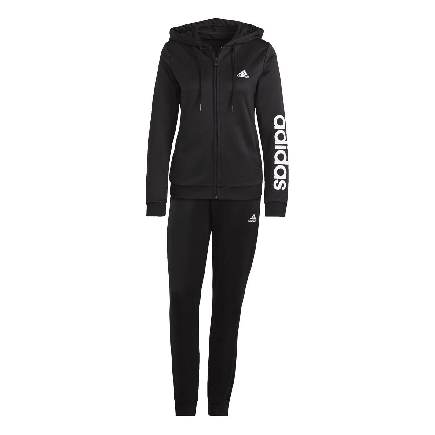 adidas Long Sleeve Ribbed Cuff Full Tracksuit