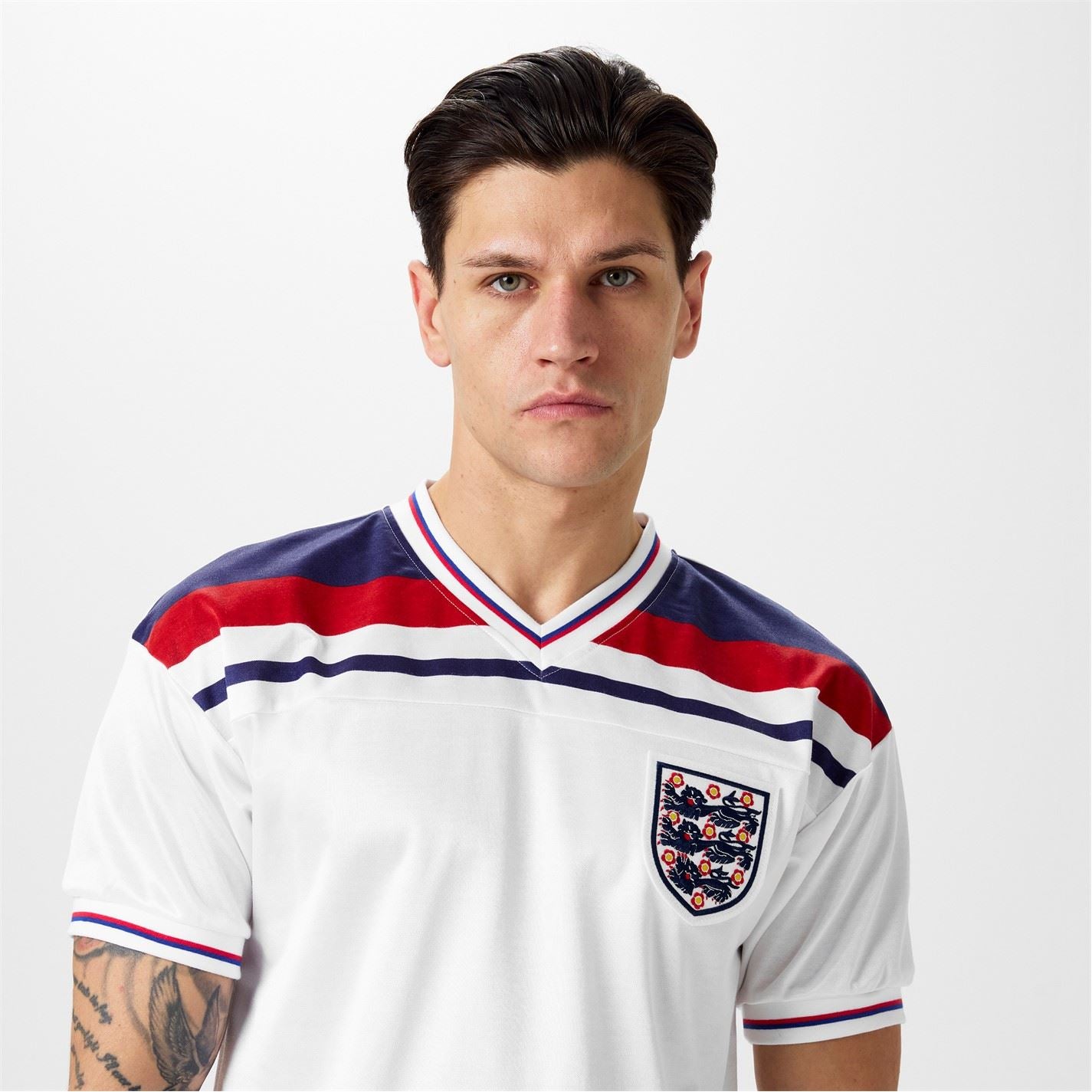 Score Draw Draw England 1982 Home Shirt Adults