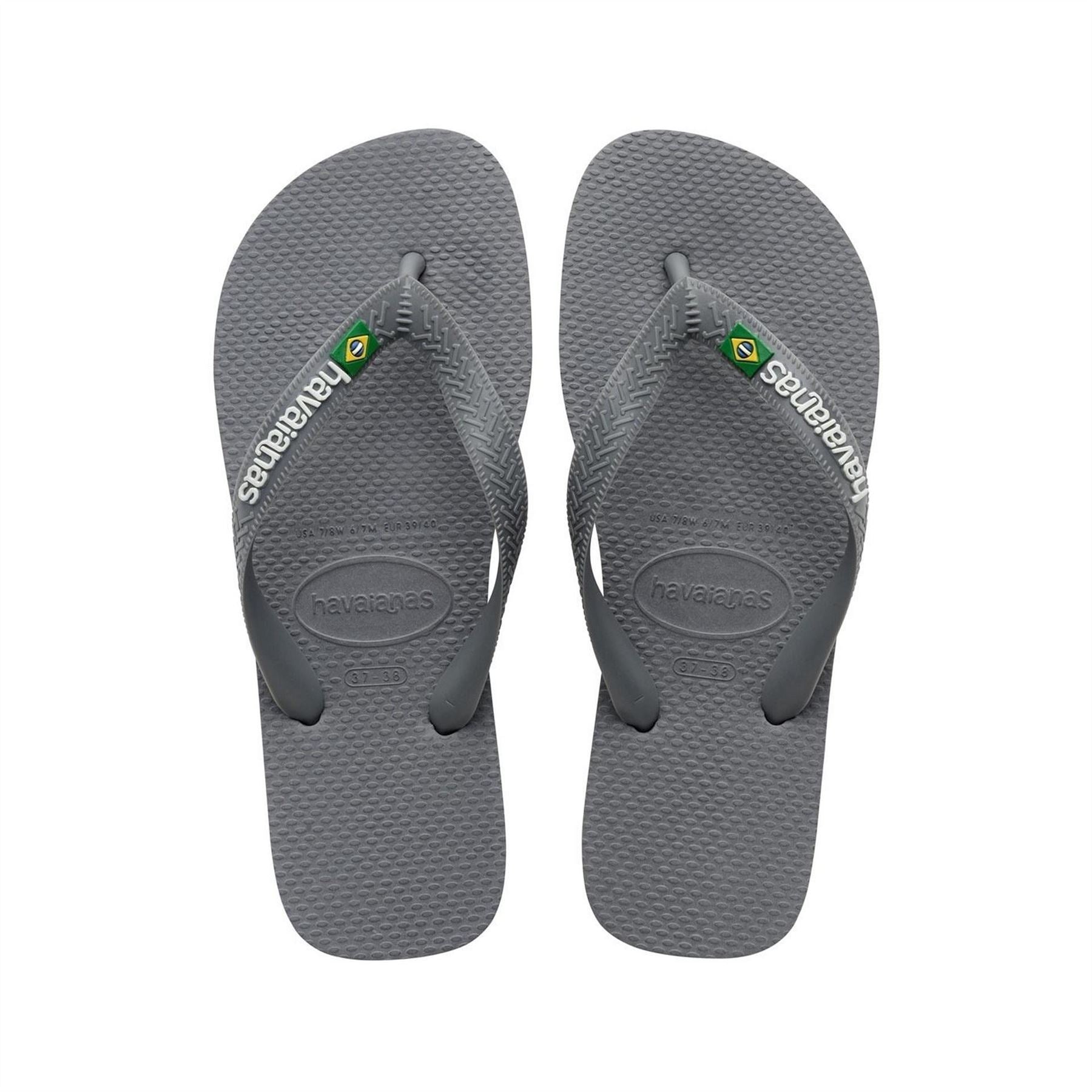 Havaianas Brasil Logo Flip Flops