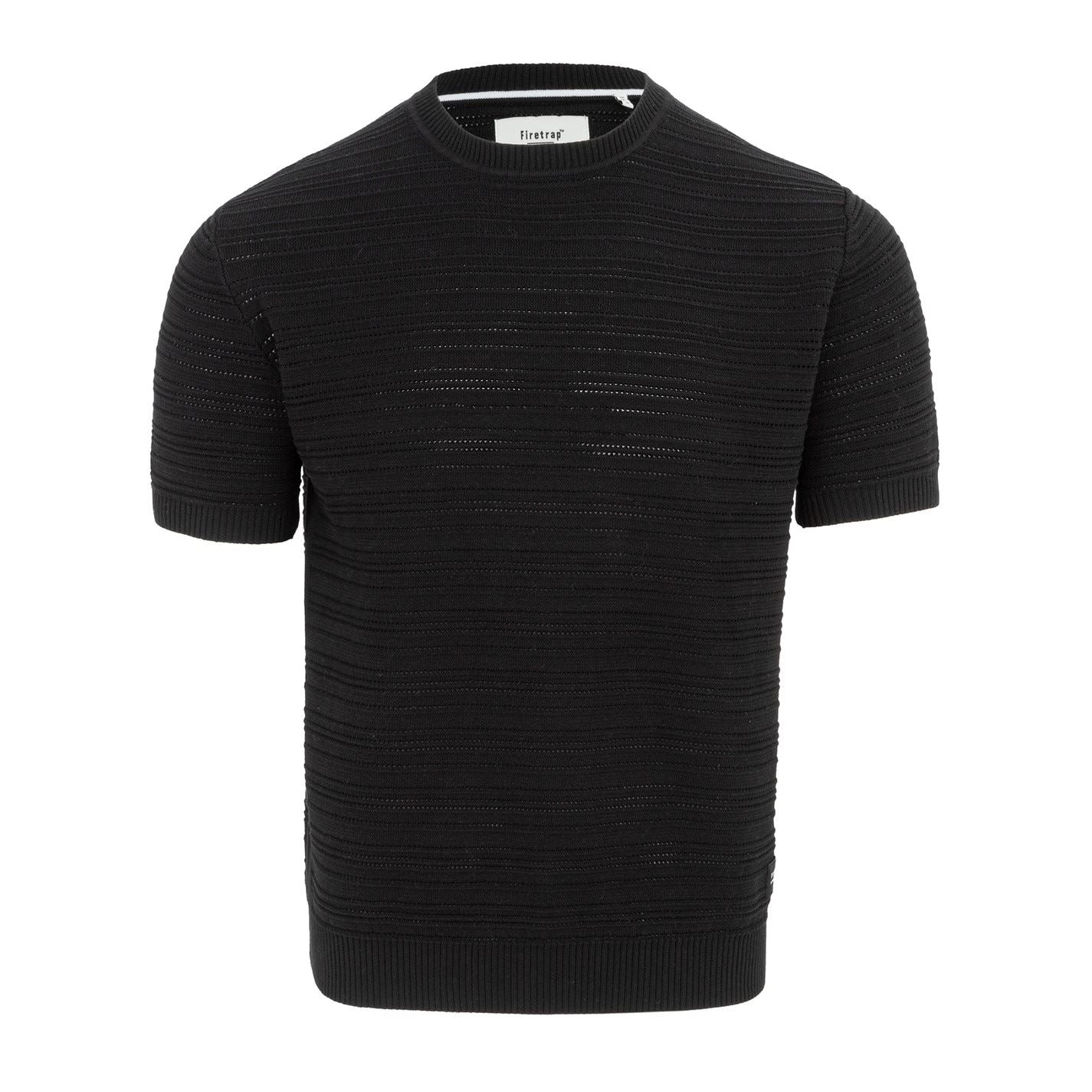 Firetrap T-Shirts Crew Neck Knit Pullover Top