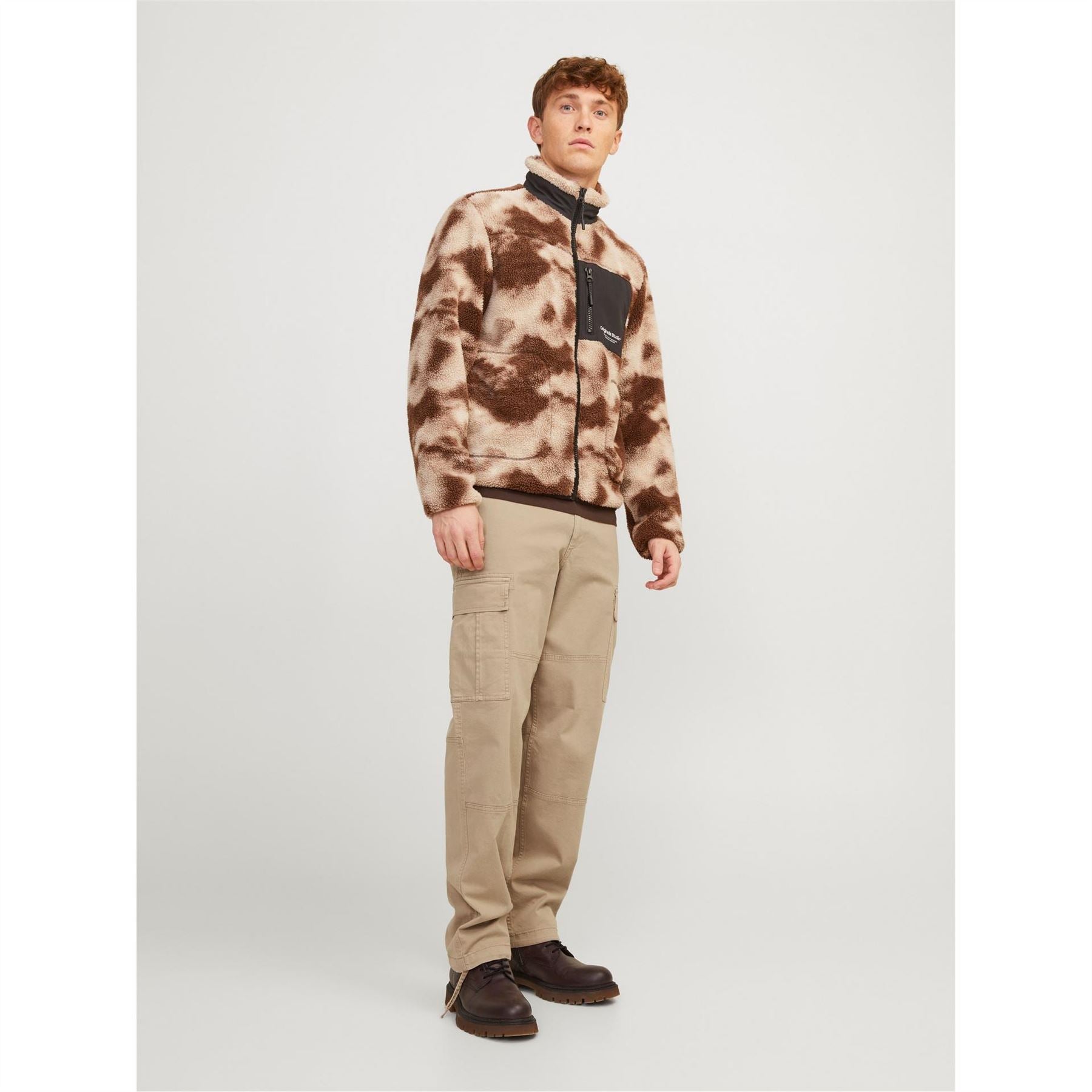Jack and Jones Harlow Elastic Cuff Straight Leg Cargo