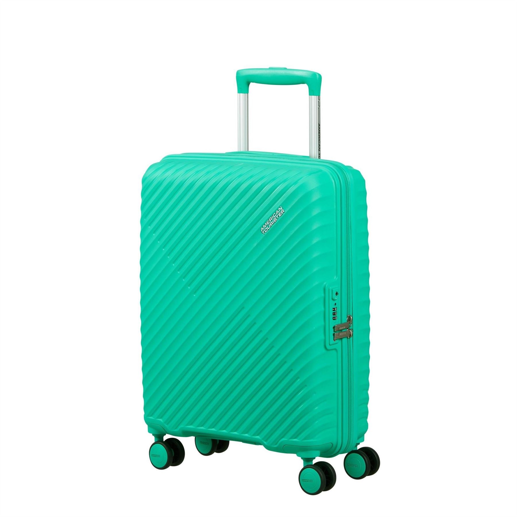 American Tourister Spinner 55x40x20cm Tsa Cabin Hard Suitcase