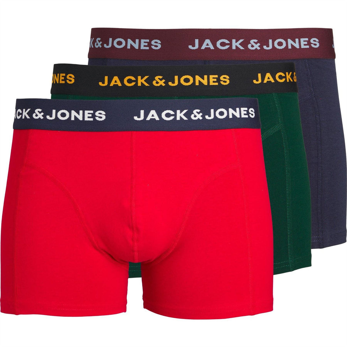 Jack and Jones James 3 Pack Boxer Brief