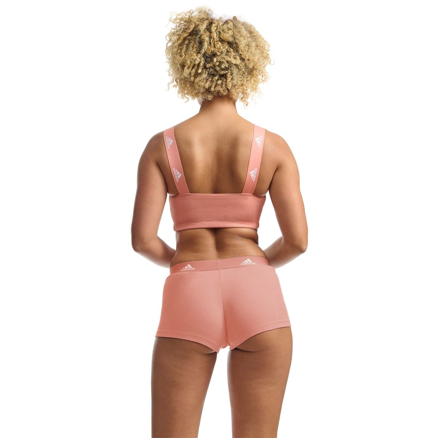 adidas Womens Ribbed Bandeau