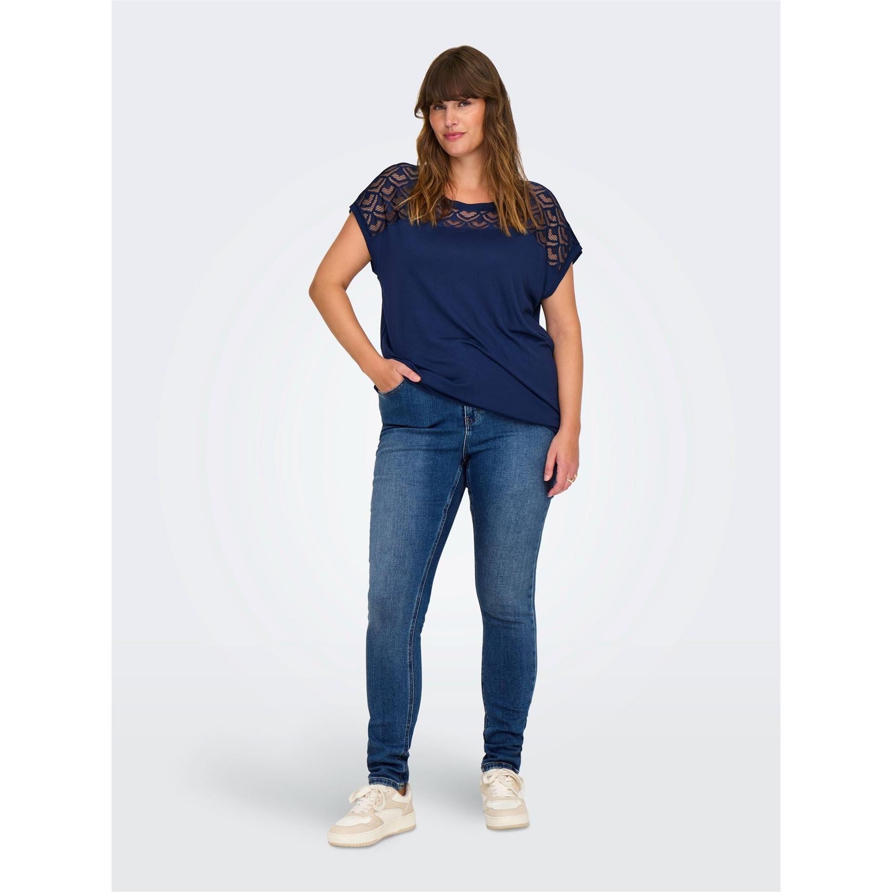 Only Five Pocket Design Skinny Jeans
