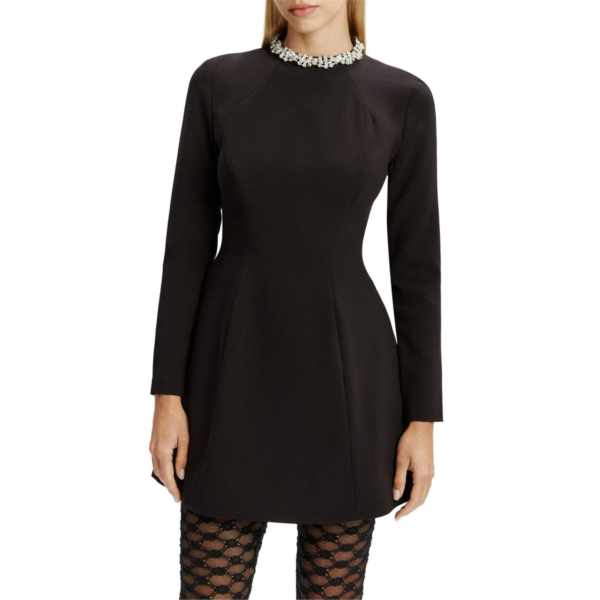 Bardot Delphi Long Sleeve Mini Dress