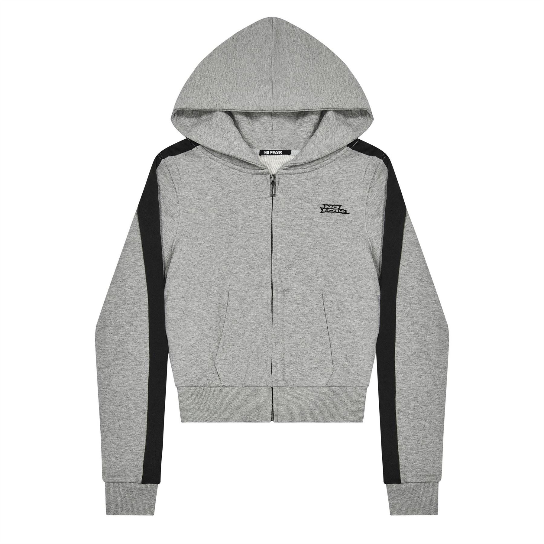 No Fear Track Zip Up Hoodie