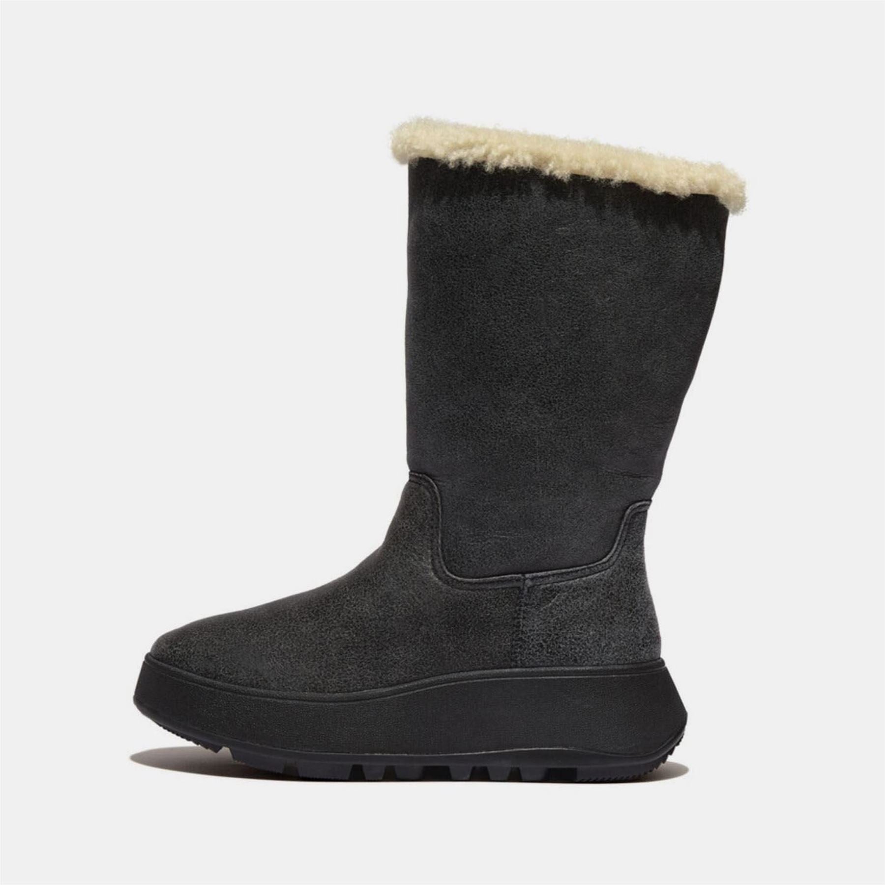 Fitflop Mode Shearling Flatform Boots