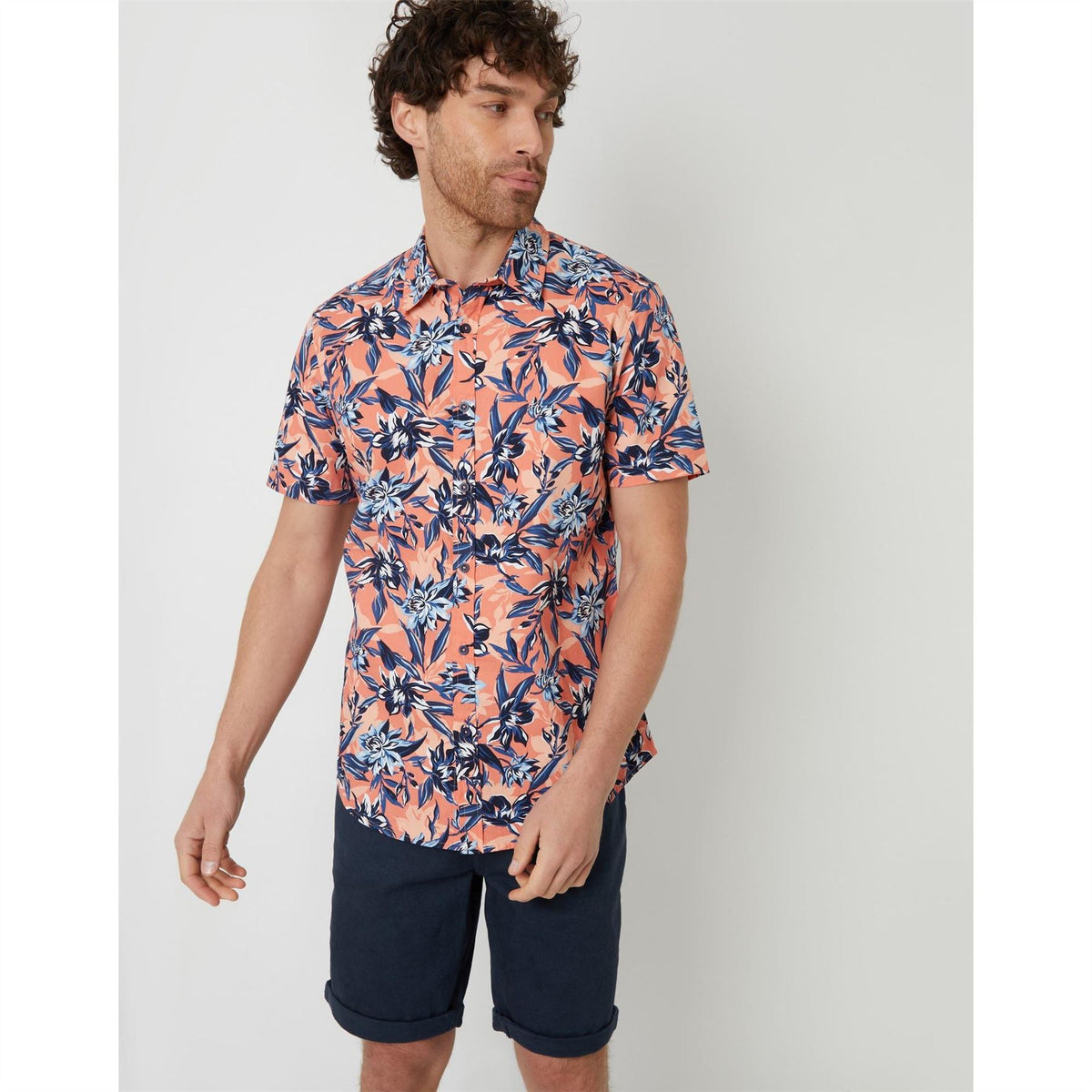 Threadbare Regular Fit Short Sleeve Shirt