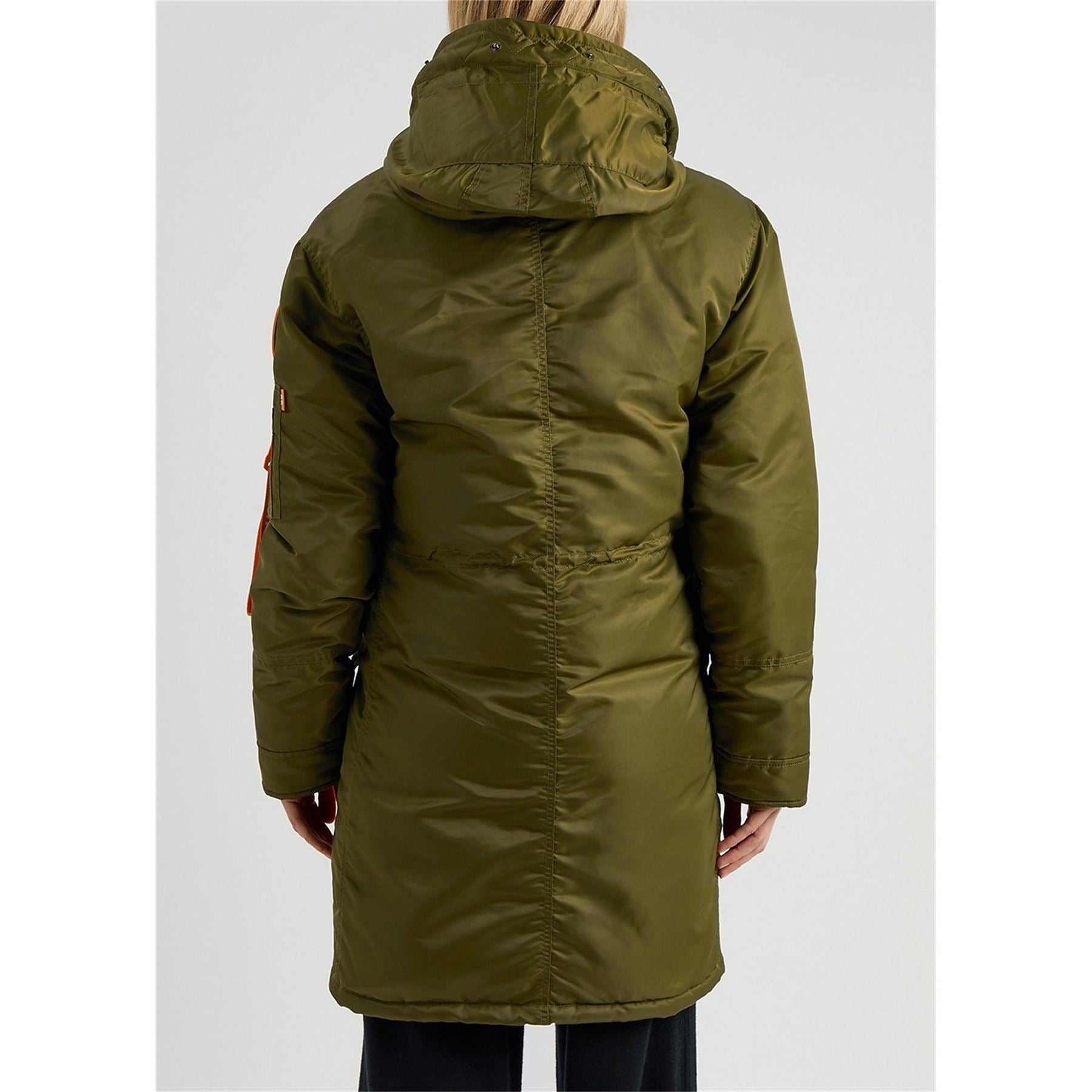 Arctic Army Parka Fur Hooded Jacket