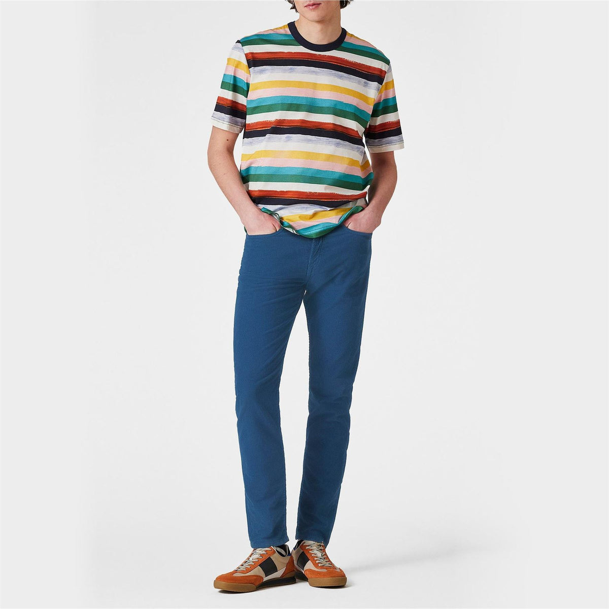 PS Paul Smith Regular Fit Crew Neck Short Sleeve T-Shirt