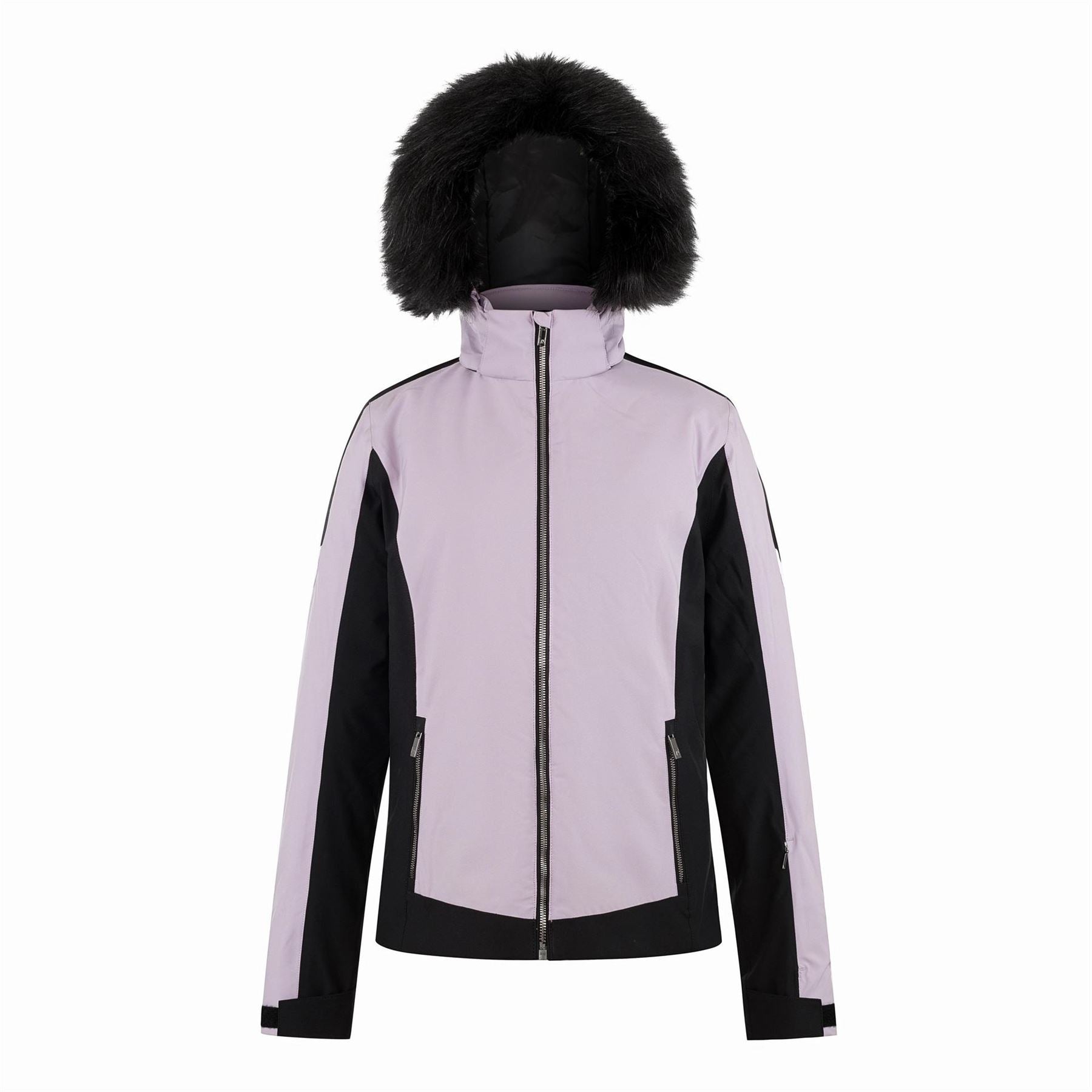 Nevica Womens Meribel Hooded Solid Patterned Ski Jacket