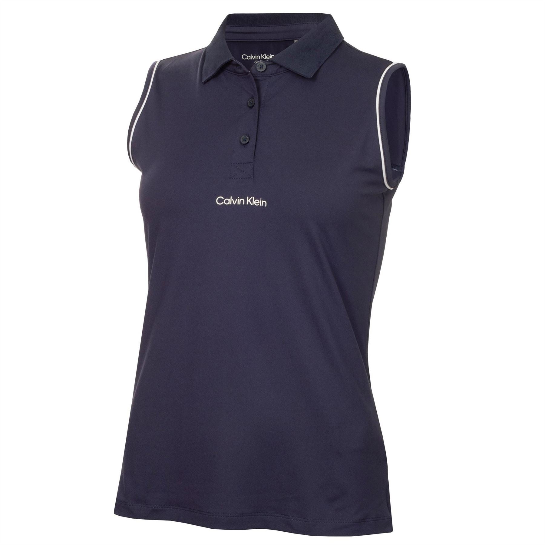 Calvin Klein Golf Sleeveless Performance Polo Shirt