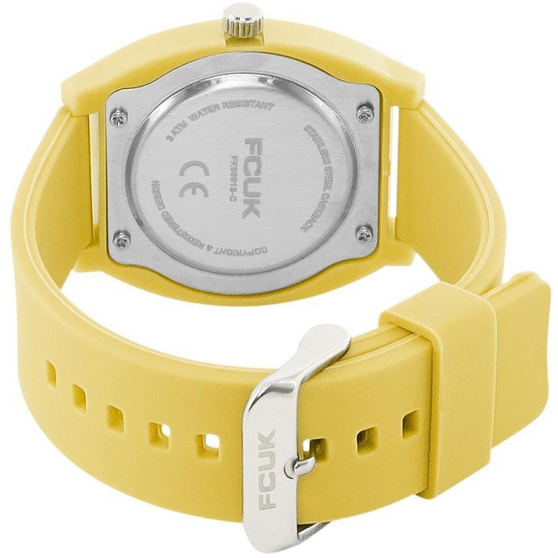 FCUK Analog Black Dial Unisex Watch