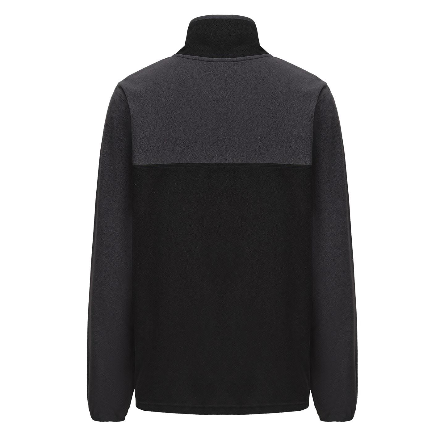 Gelert Mens Quarter Snap Fleece Top