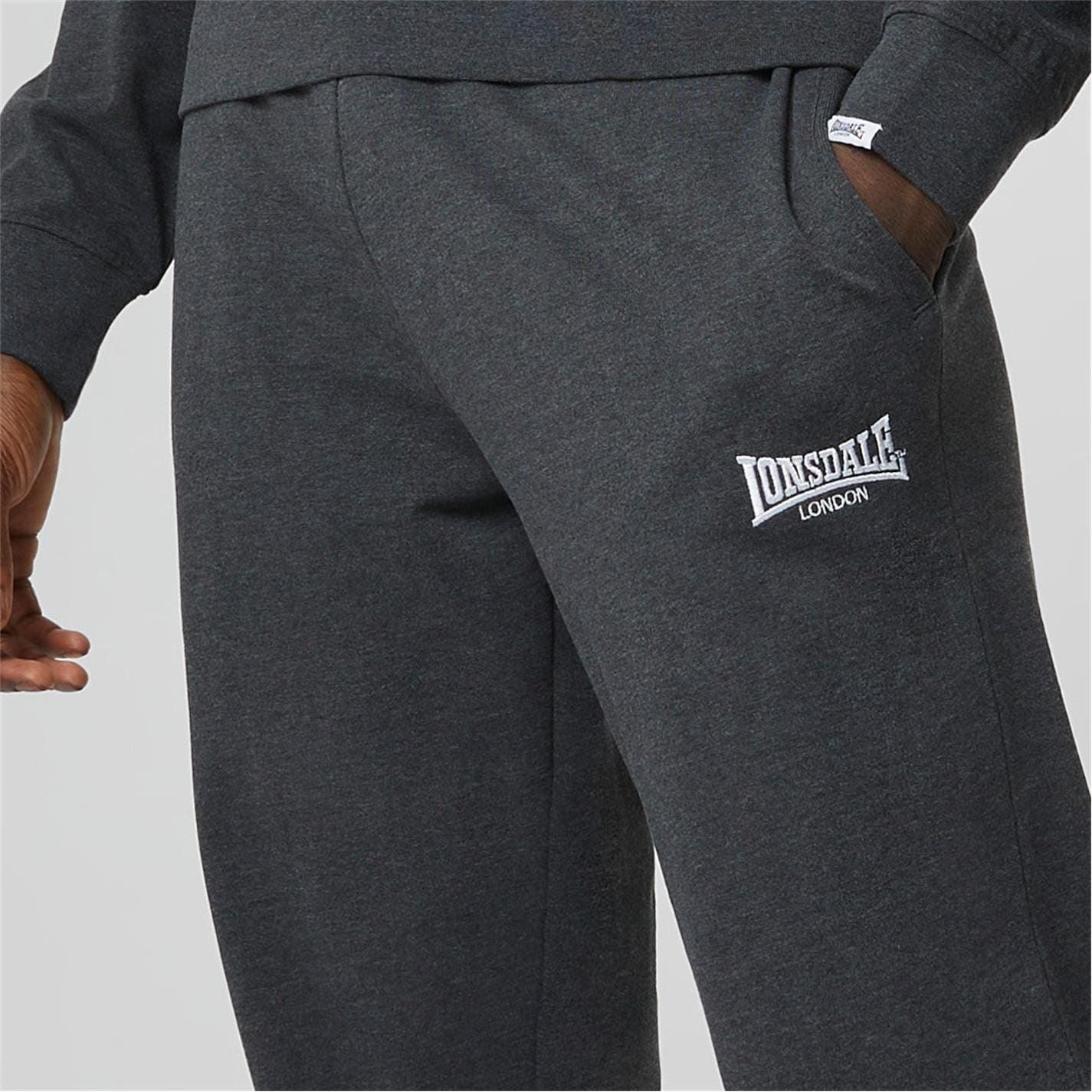 Lonsdale Mens Lightweight Joggers