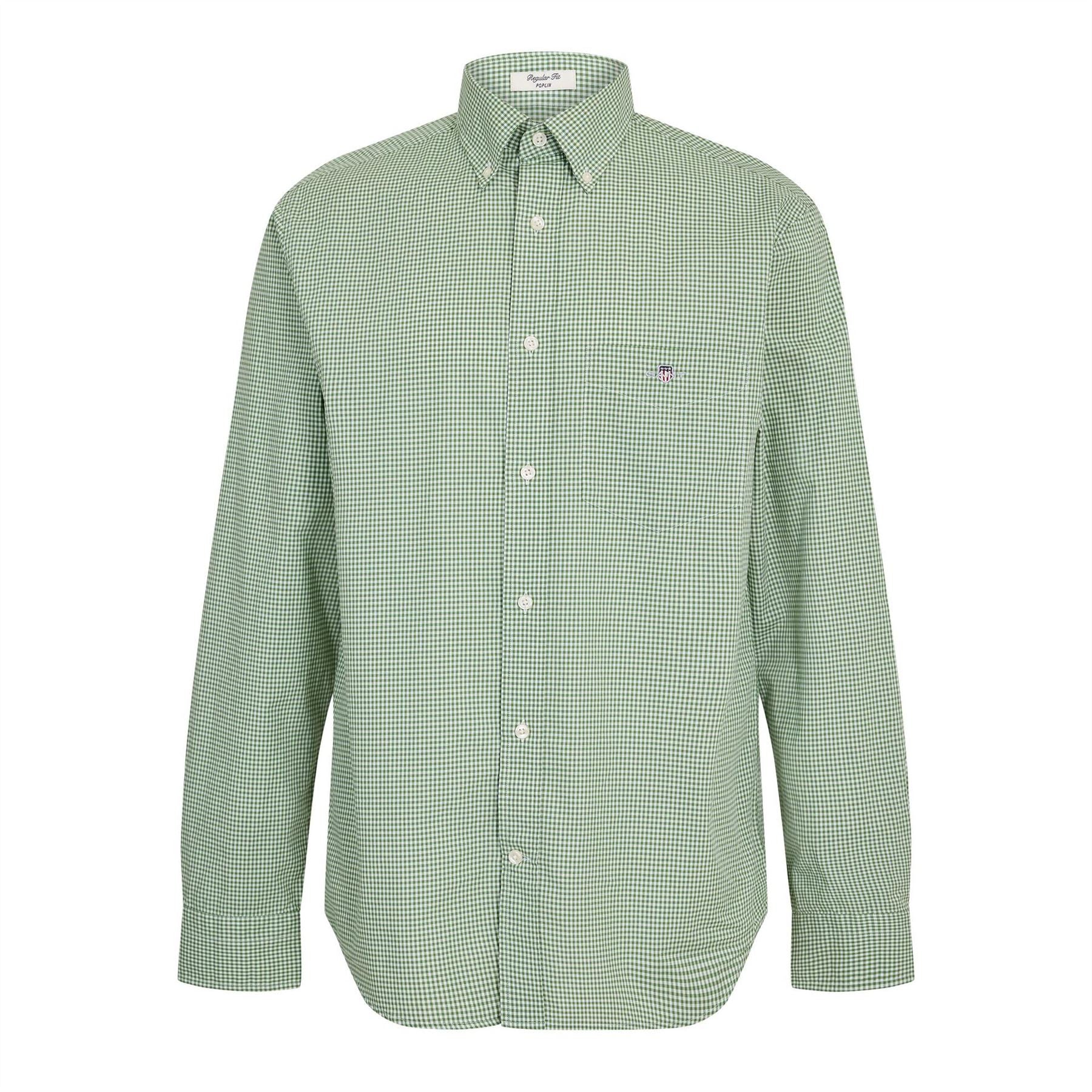 Gant Gingham Long Sleeve Patterned Shirt