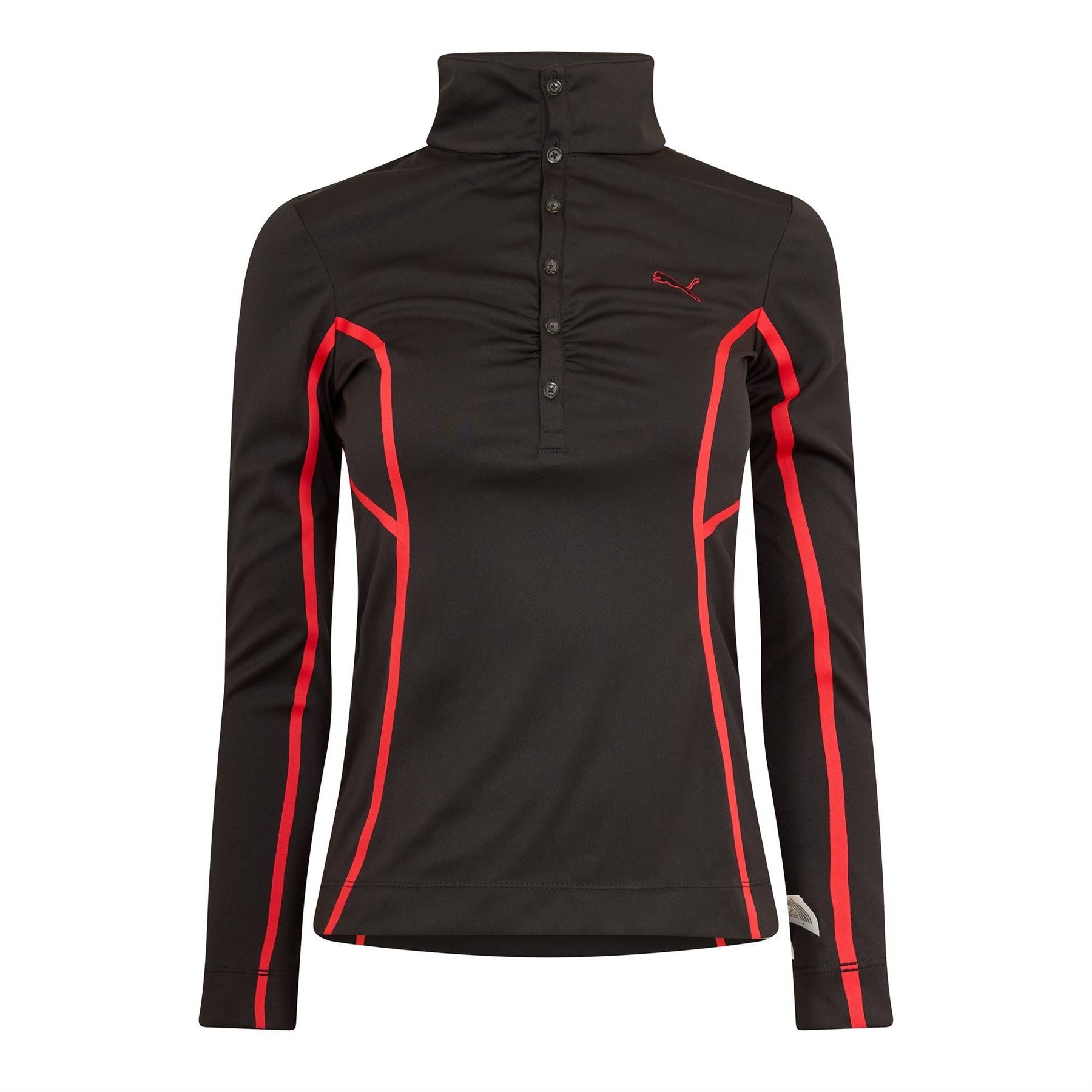 Puma Womens (golf) Ls Stitch Tree Top