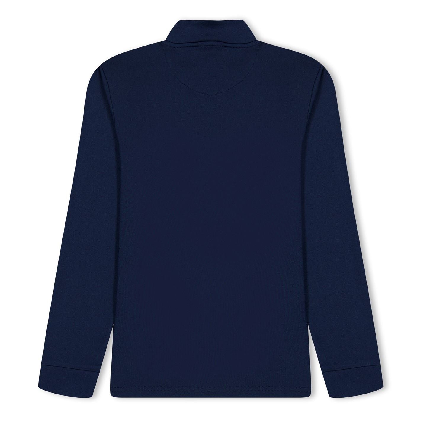 Castore Zip Neck Long Sleeve Rib Sweatshirt
