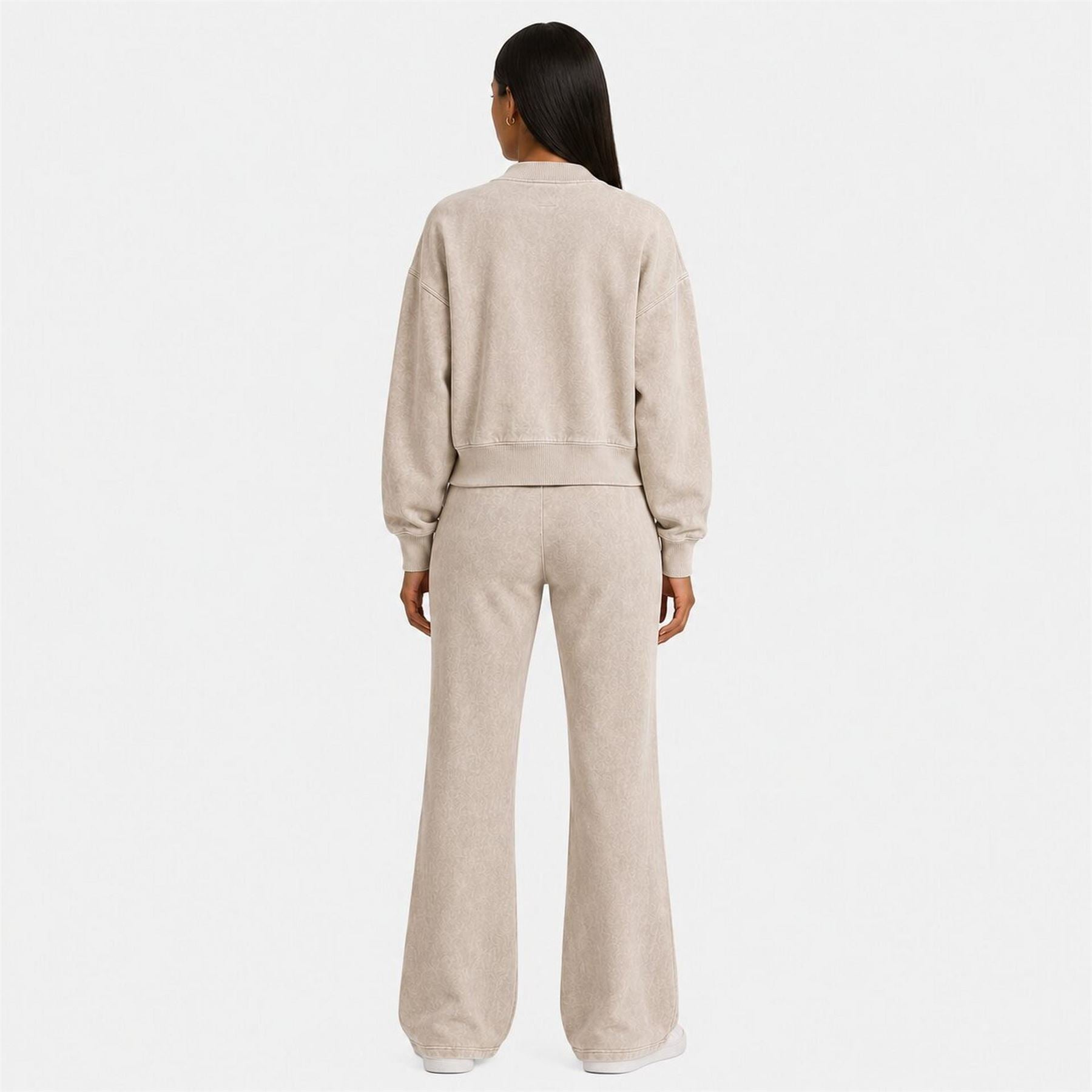 I Saw It First Pintuck Wide Leg Jogger