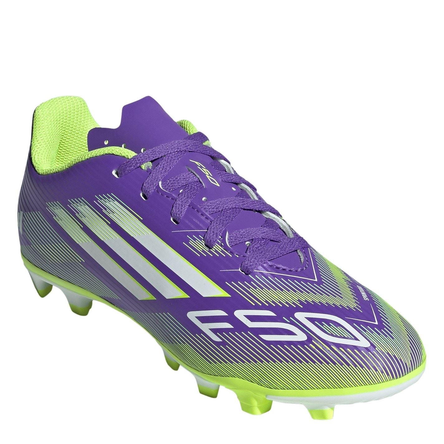 adidas F50 Messi Club Juniors Firm Ground Football Boots