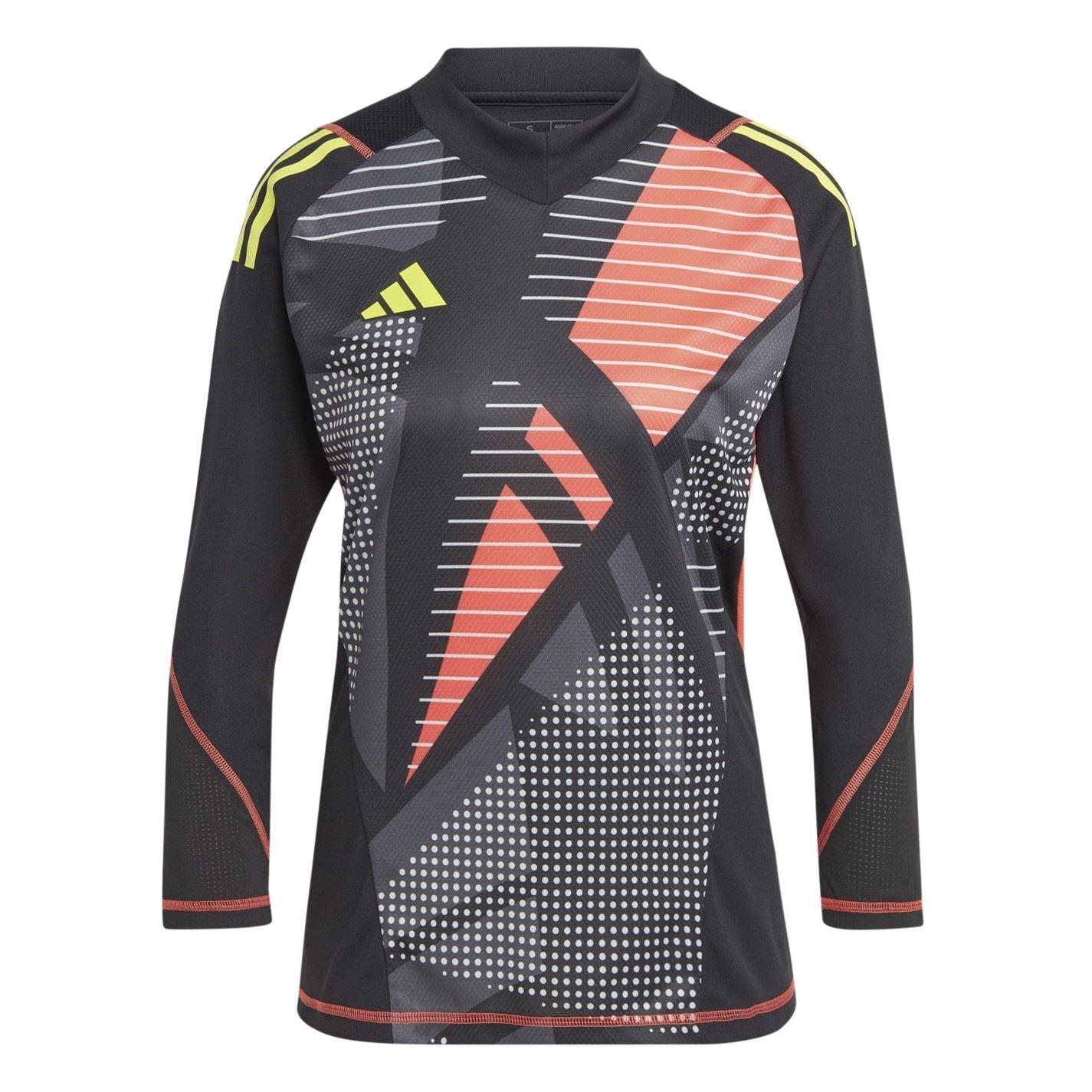 adidas Mock Neck Three Quarter Sleeve Jersey T-Shirt