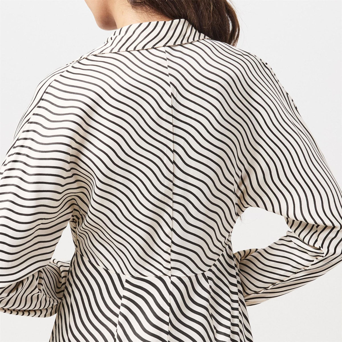 French Connection Connection Candice V-Neck Midi A-Line Dress