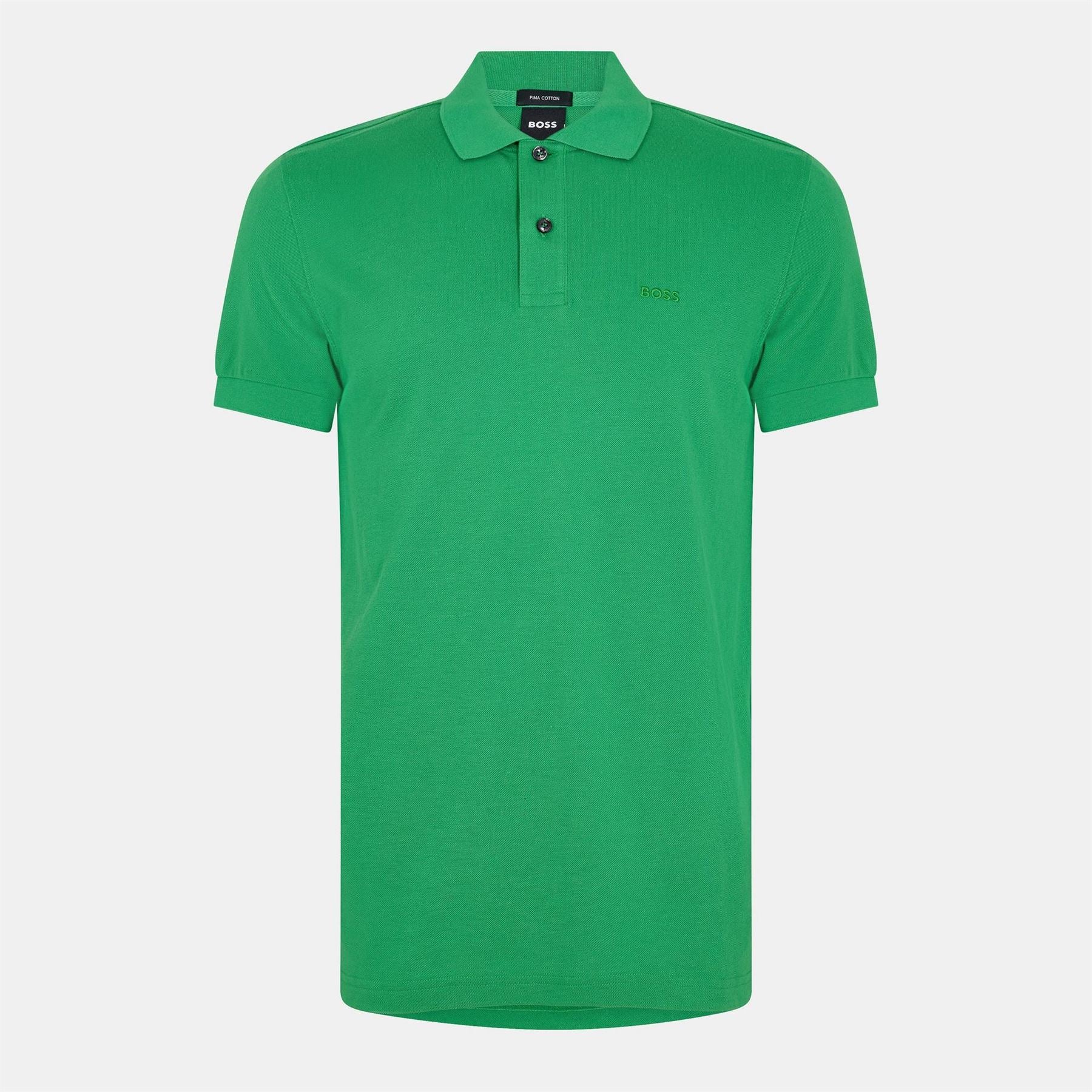 Boss Firenze Logo Collared Neck Short Sleeve Shirt