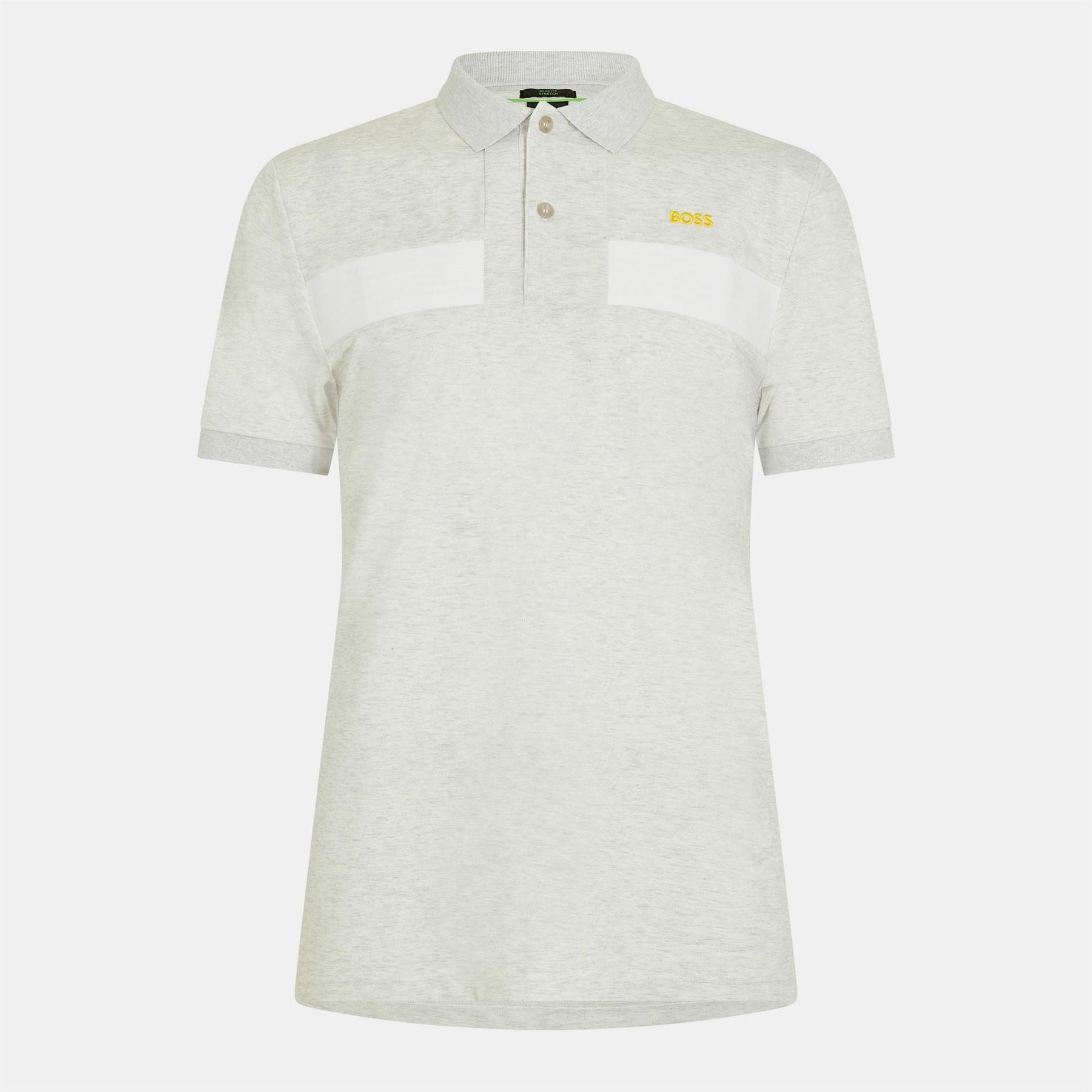 Boss Hbg Paule 2 Polo Shirt With Striped Detailing