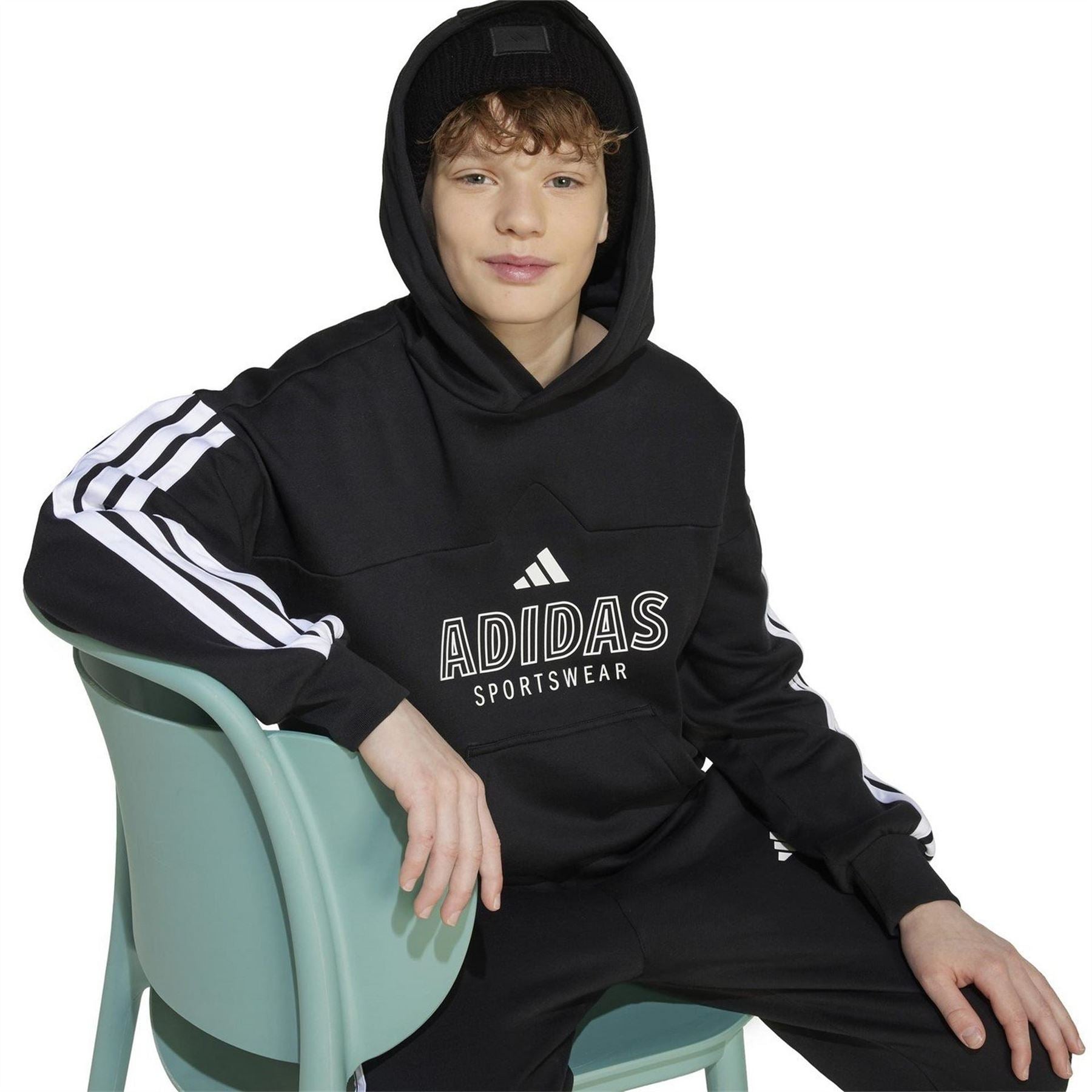 adidas House Of Tiro Fleece Hoodie Juniors