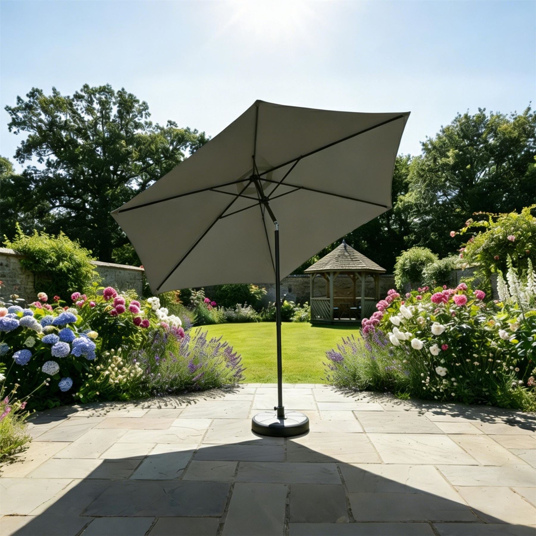 Linea Crank Weather Resistant Patio Parasol