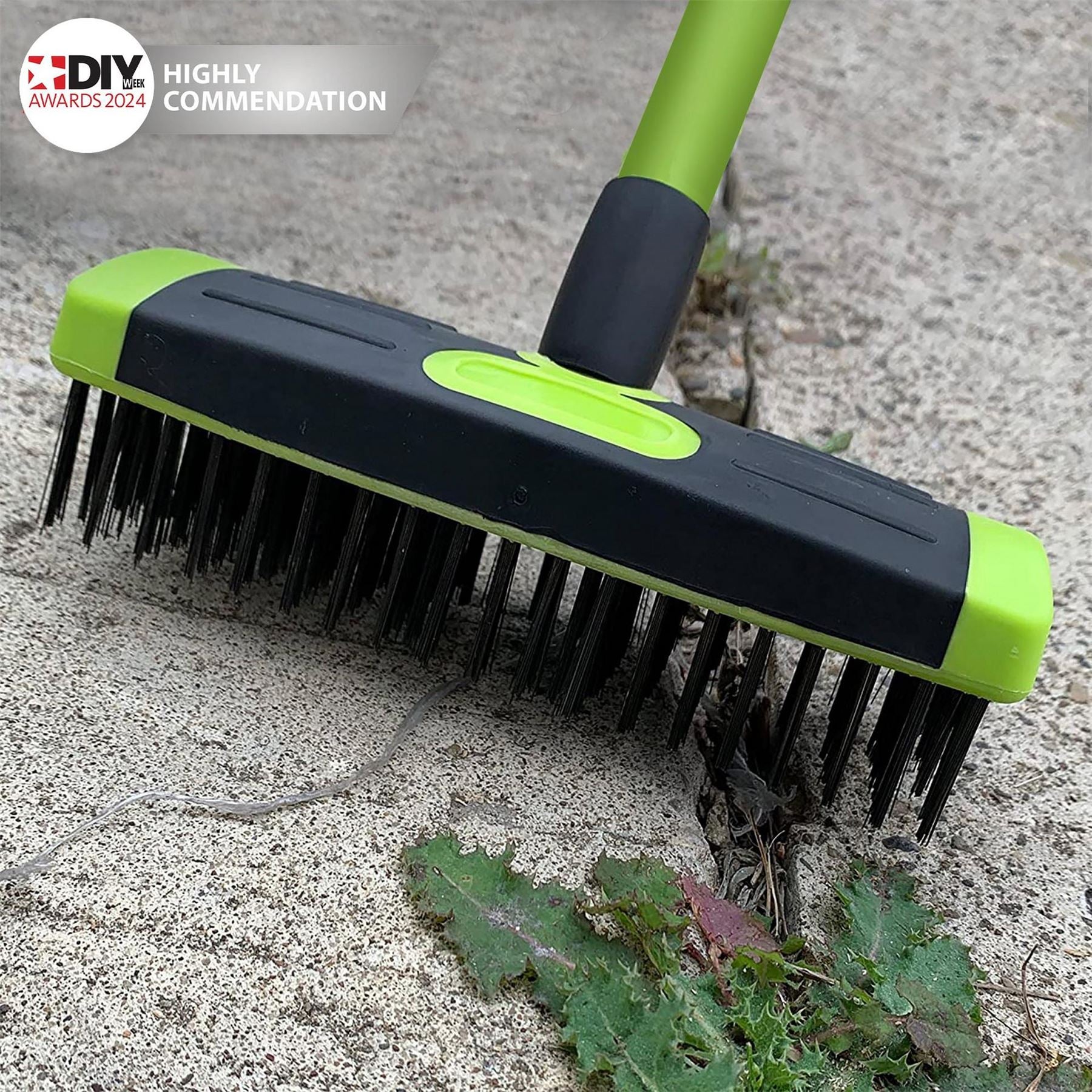 Dekton In 1 Telescopic Weed Removal Brush Set