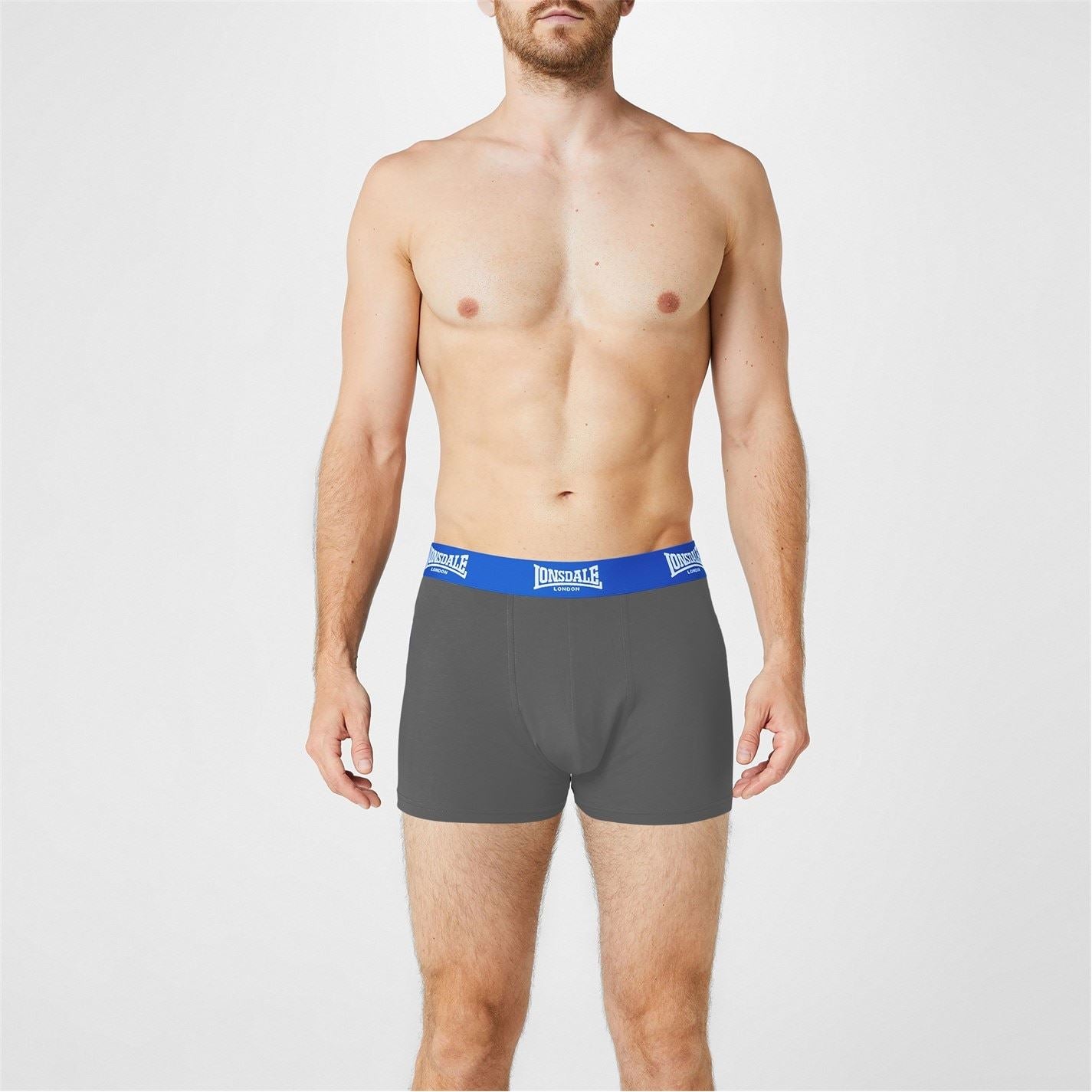 Lonsdale Mens 2 Pack Trunk