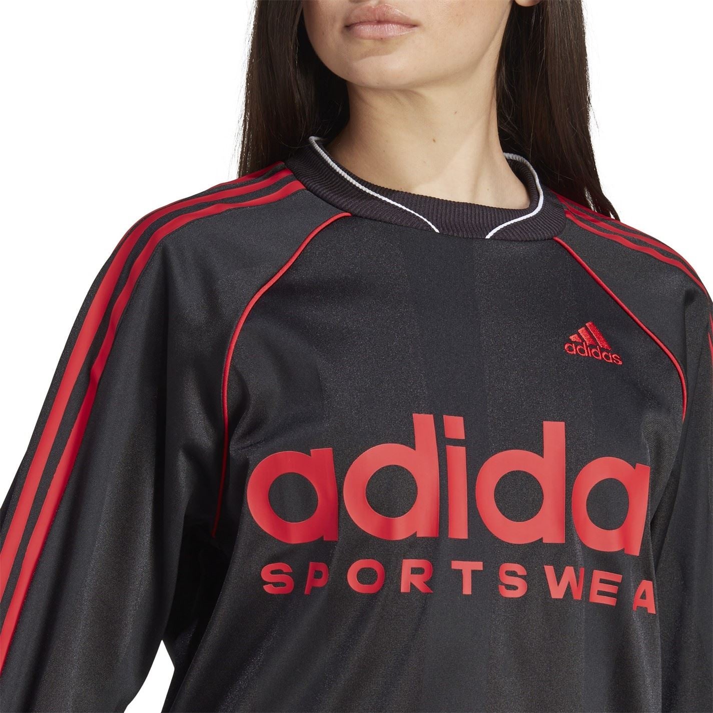 adidas Crew Neck Regular Fit Long Sleeve Sweatshirt