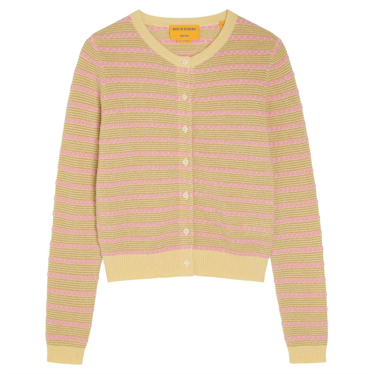 Guest in Residence Stripe Jane Cardigan
